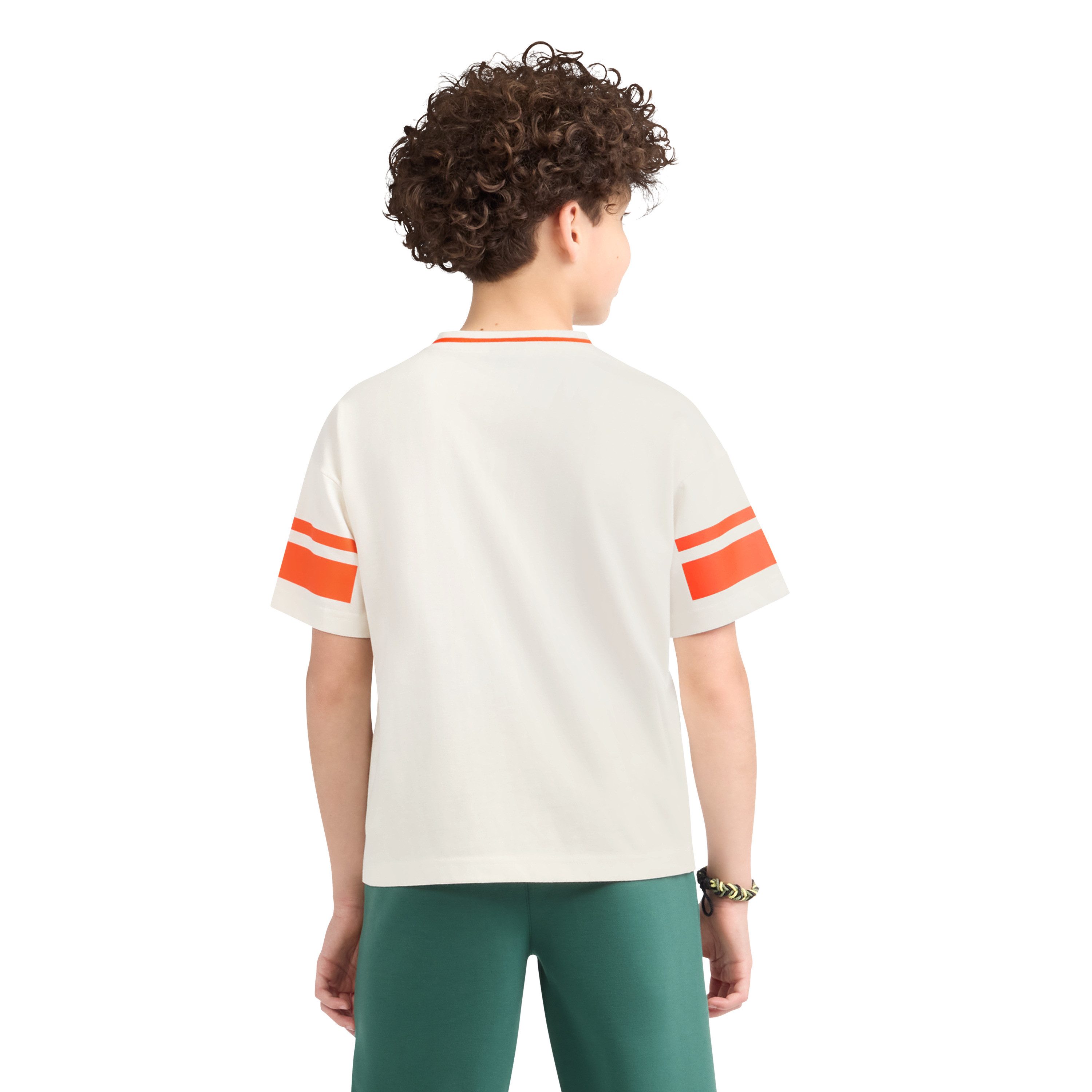 Converse T-Shirt CNVB VARCITY OVERSIZED VNECK T mit sportlichem College-Style, aus Jersey