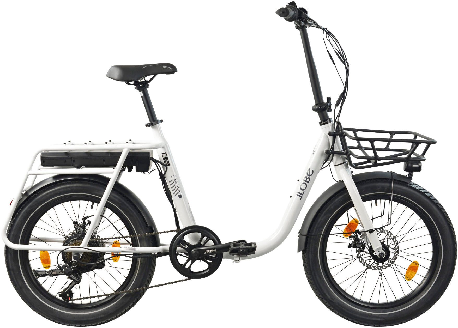 E-Bike Faltrad Elektro Faltrad 20" Neo.cult weiß