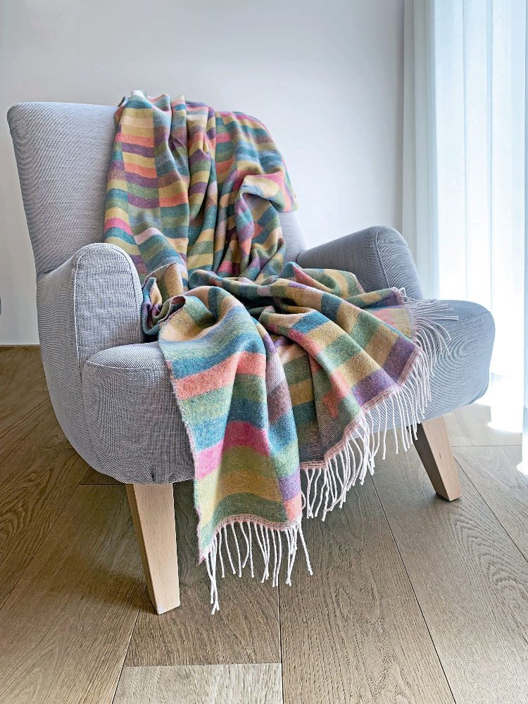 Plaid Eagle Products Plaid aus 100% Schurwolle SEVILLA 13487, Eagle Products, 100% Schurwolle