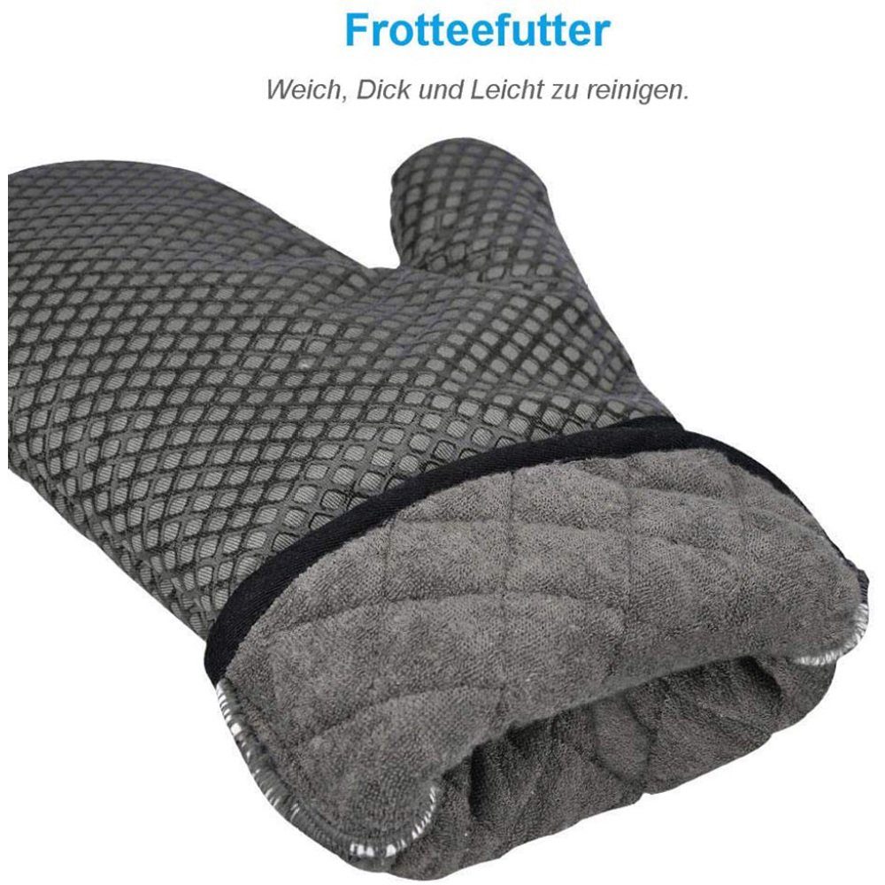 Jormftte Hitzeschutzhandschuhe »Ofenhandschuhe - höchste Qualität aus  Baumwolle - hitzebeständige Backhandschuhe - extra lang und rutschfest«  online kaufen | OTTO