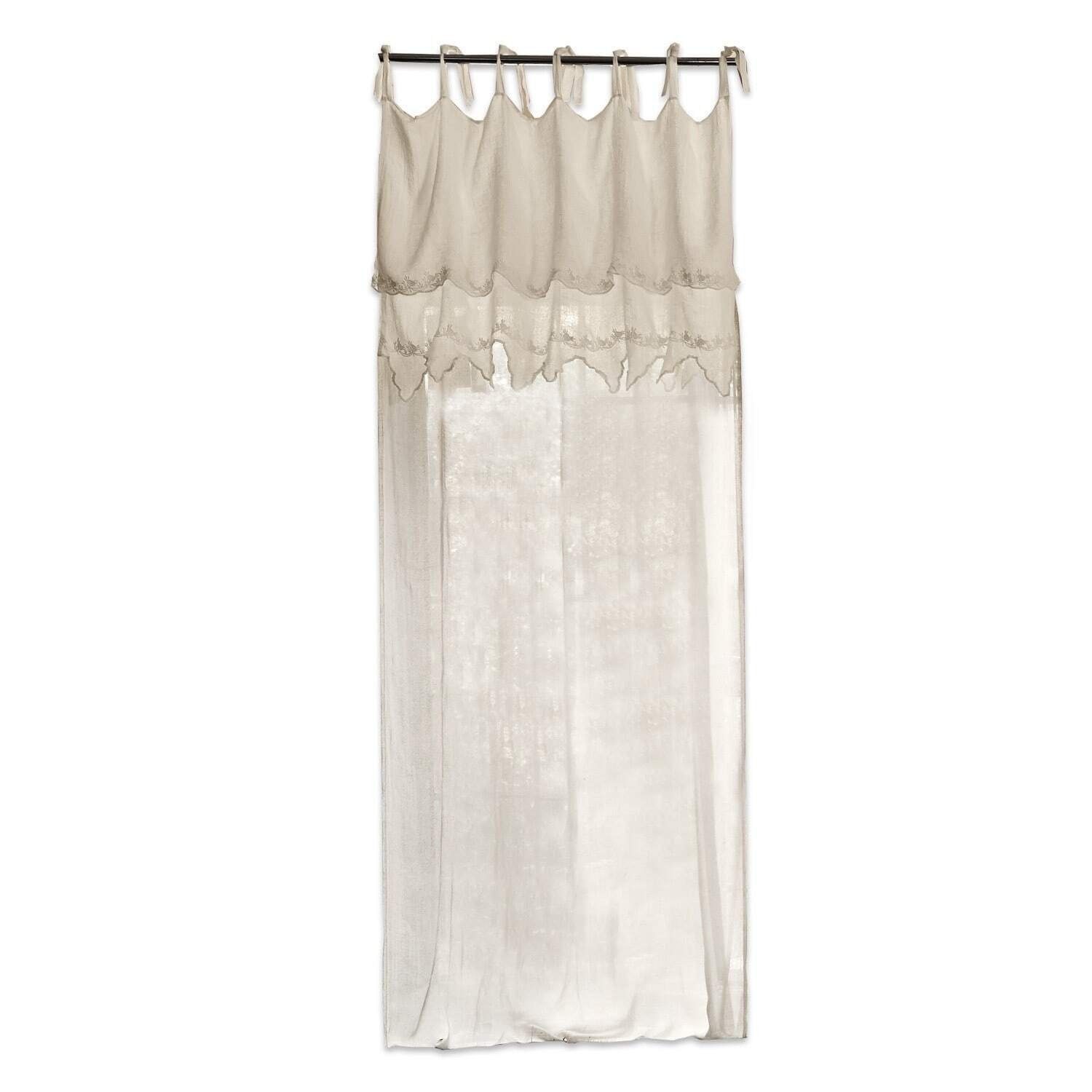 Mirabeau Vorhang Gardine Melania beige günstig online kaufen