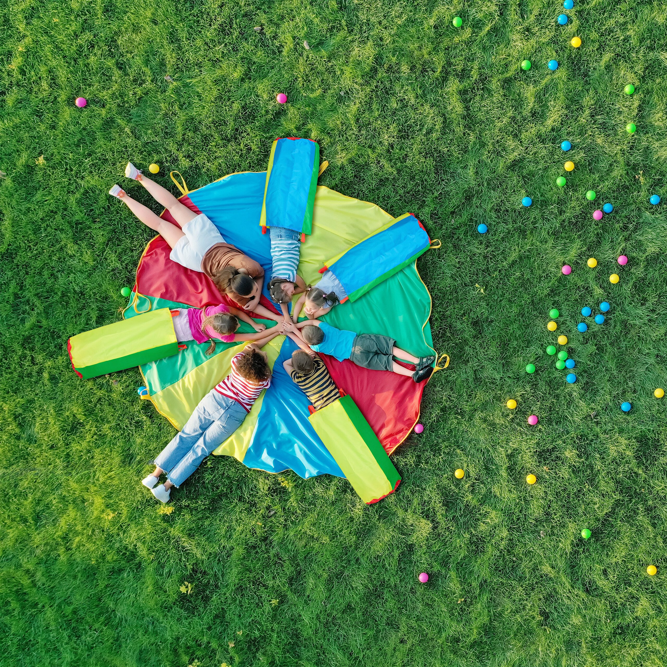 relaxdays Hüpfspielzeug Hüpfsäcke für Kinder 4er günstig online kaufen