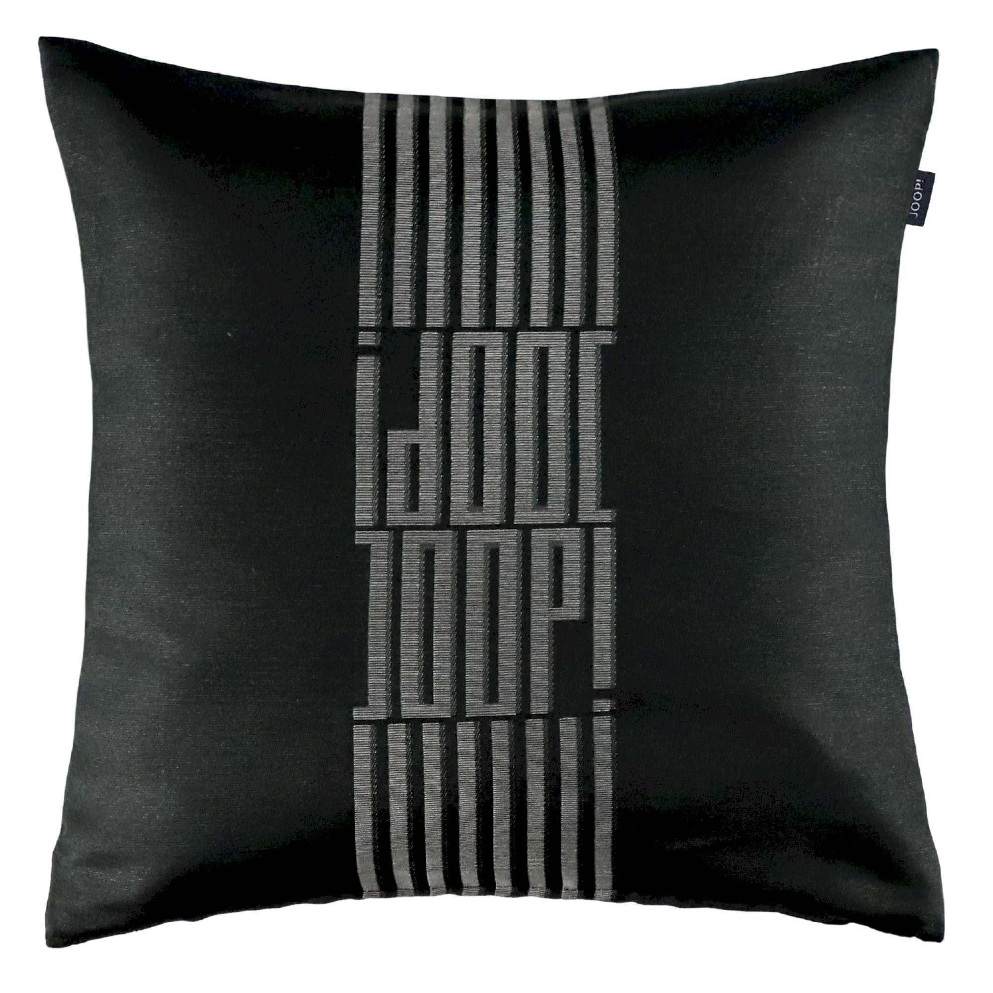 JOOP! Kissenhülle FINE BARS Zierkissenhülle, (1 Stück), 40 x 40 cm in Schwarz