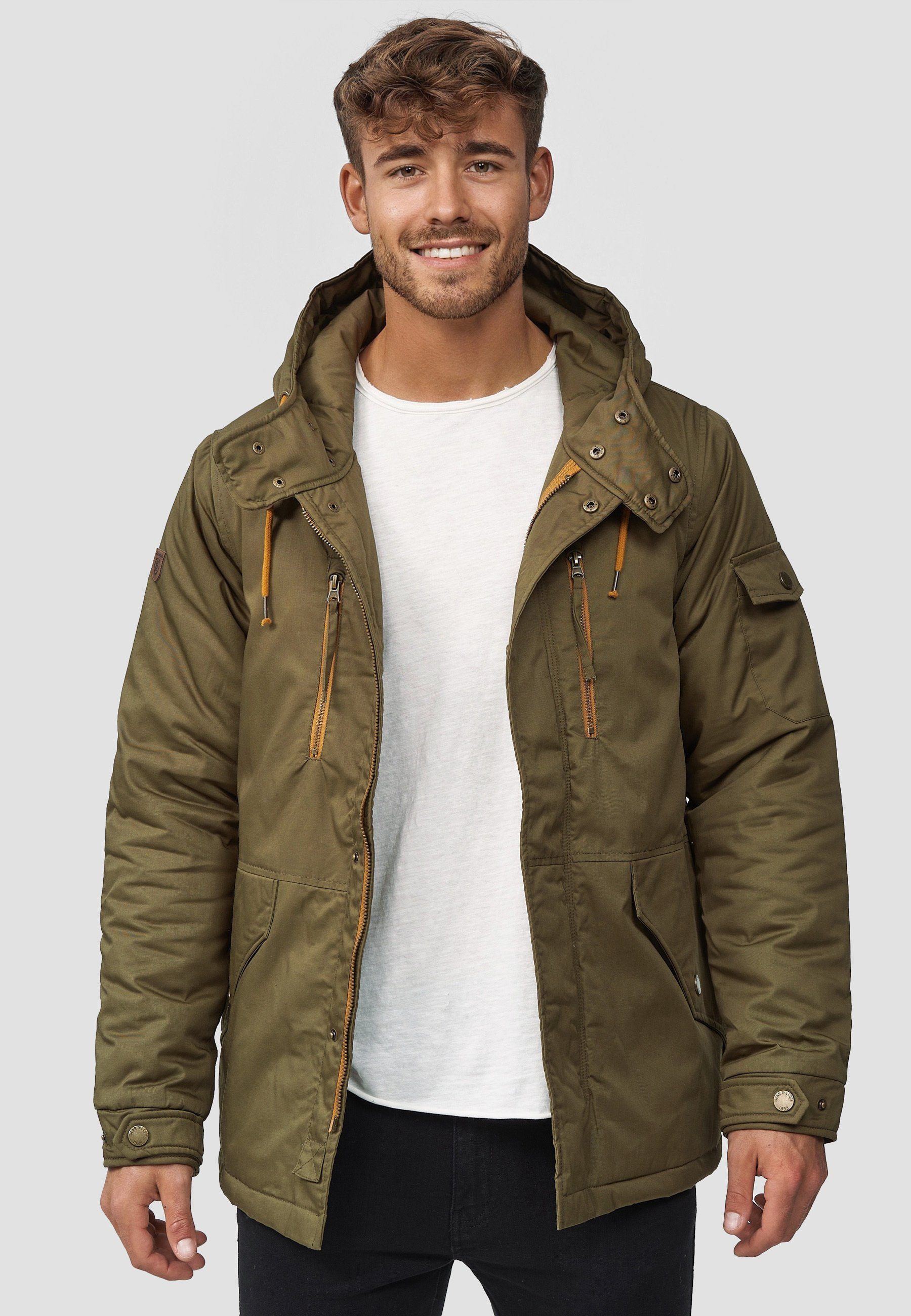 Indicode Parka Elmhurts Dark Olive