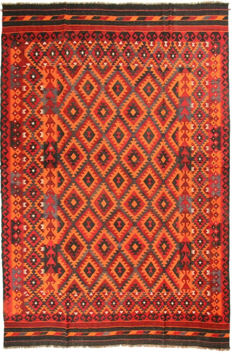 Höhe: Orientteppich Trading, Afghan Antik Handgewebter Orientteppich, 3 265x390 Nain mm rechteckig, Kelim