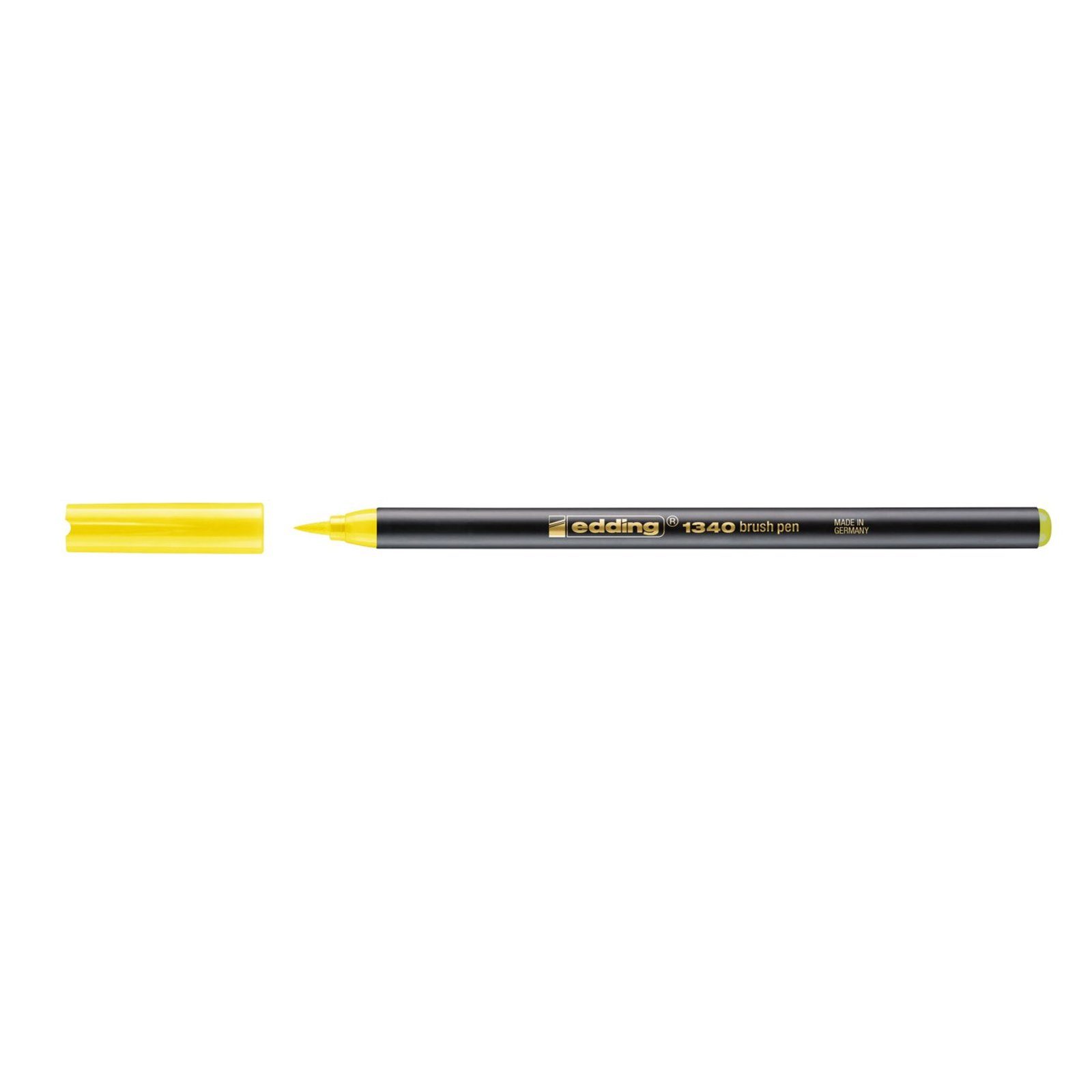 edding Pinselstift Pinselstift 1-3 mm edding 1340, (Stück) Gelb