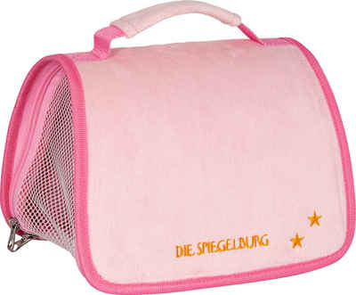 COPPENRATH DIE SPIEGELBURG Aufbewahrungsbox Reisetasche für Plüschtiere, rosa - Lustige Tierparade (Set, 1 St., 1), mit Reißverschluss
