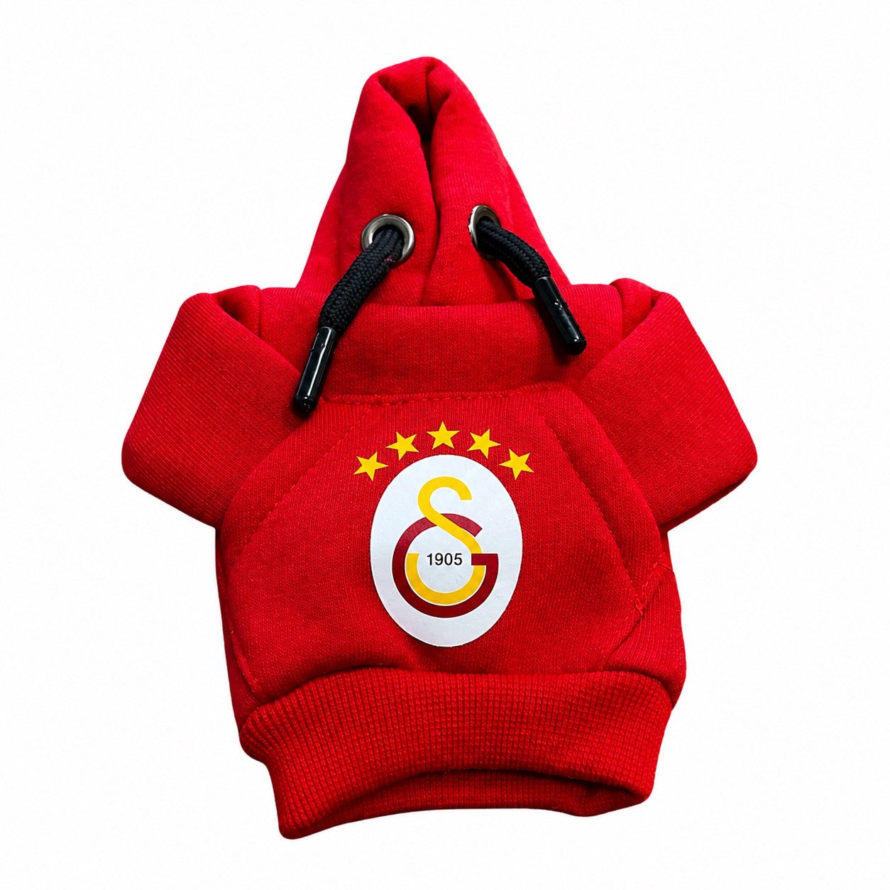 Jungengel Puppen Autositz Mini Hoodie / Pullover für Schaltknüppel Fahrzeug Galatasaray Edition, (Einzelartikel, 1-tlg), Offizielles Galatasaray-Design, univers – Bild 5 von 5