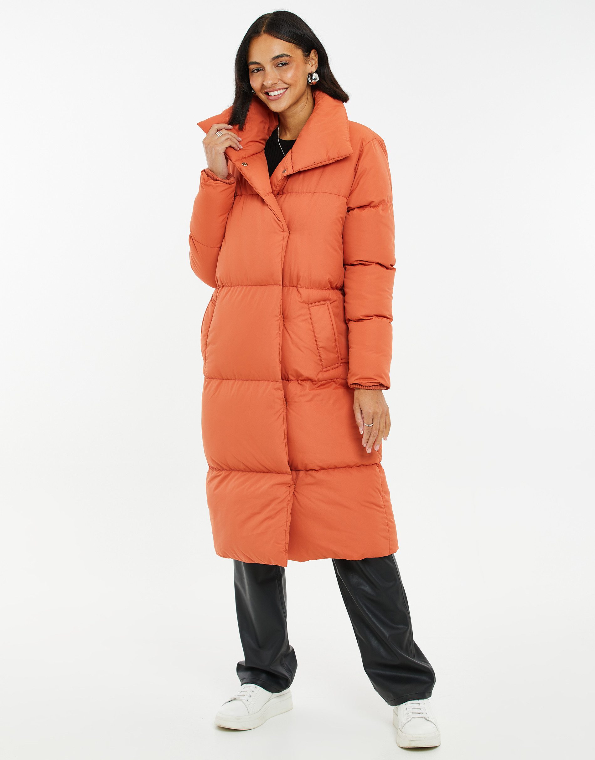Threadbare Wintermantel Coral (1-tlg) mit stilvollem Reverskragen