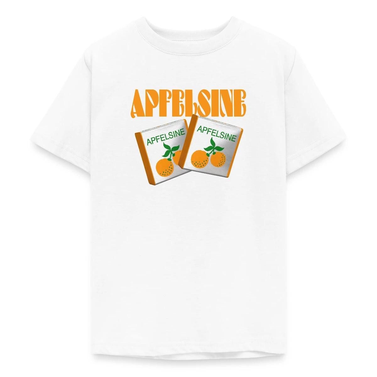 T-Shirt Halloren Frukas Apfelsine Fasching Teenager T-Shirt