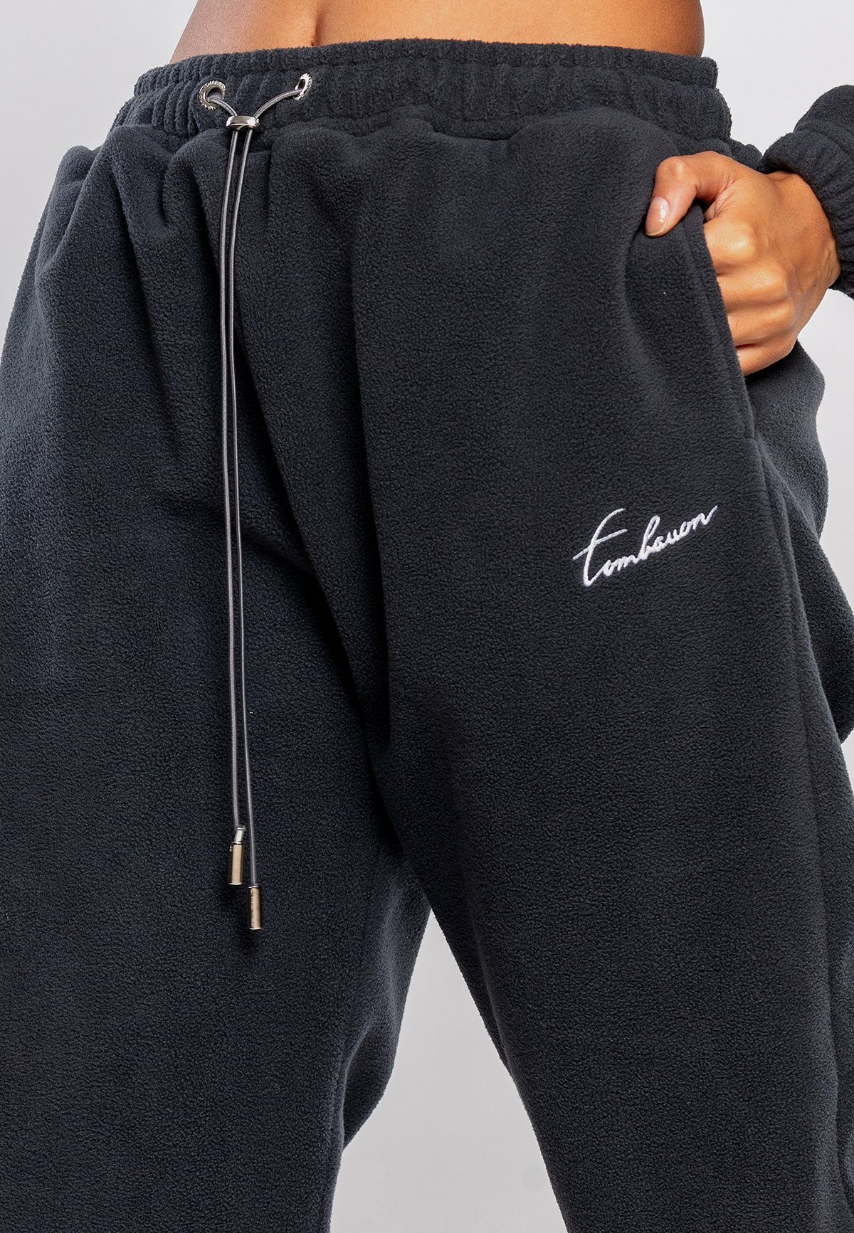 Tom Barron Trainingsanzug WOMAN REGULAR FIT FLEECE FABRIC TRACK SUIT, mit Label-Applikationen