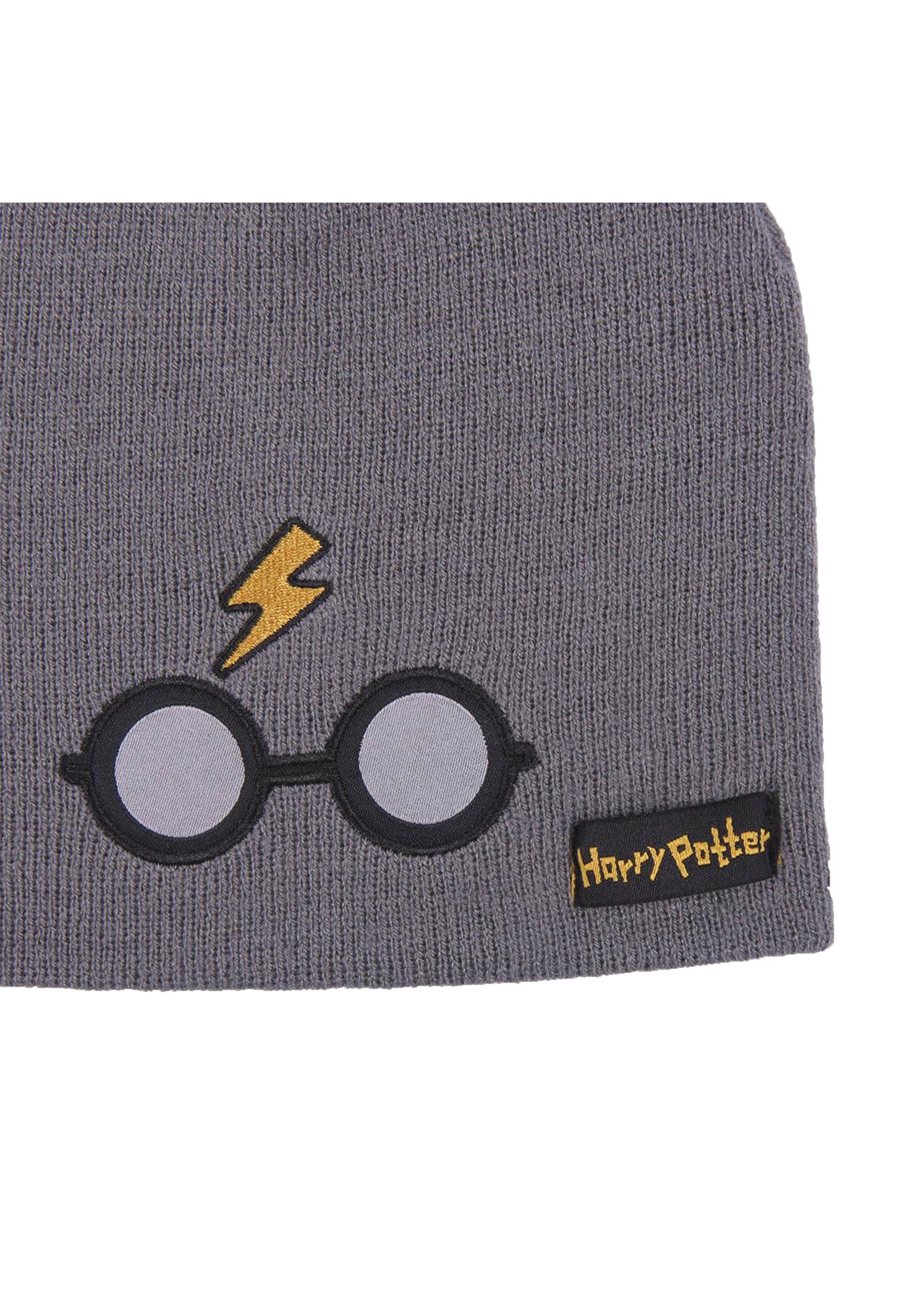 Harry Potter Jungen Winter-Beanie-Mütze Kinder Beanie Strickmützte