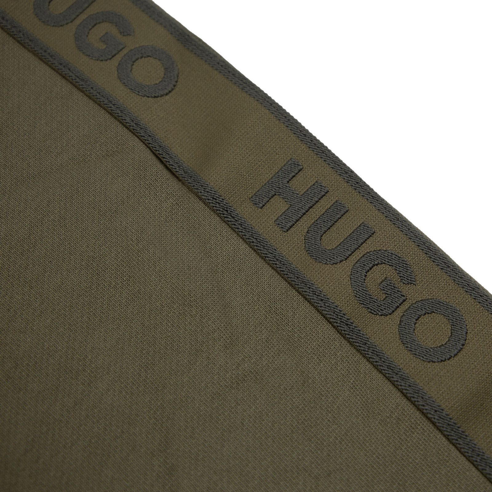 HUGO Sweatjacke LIAM Zip Jacket mit eingesticktem Marken-Logo