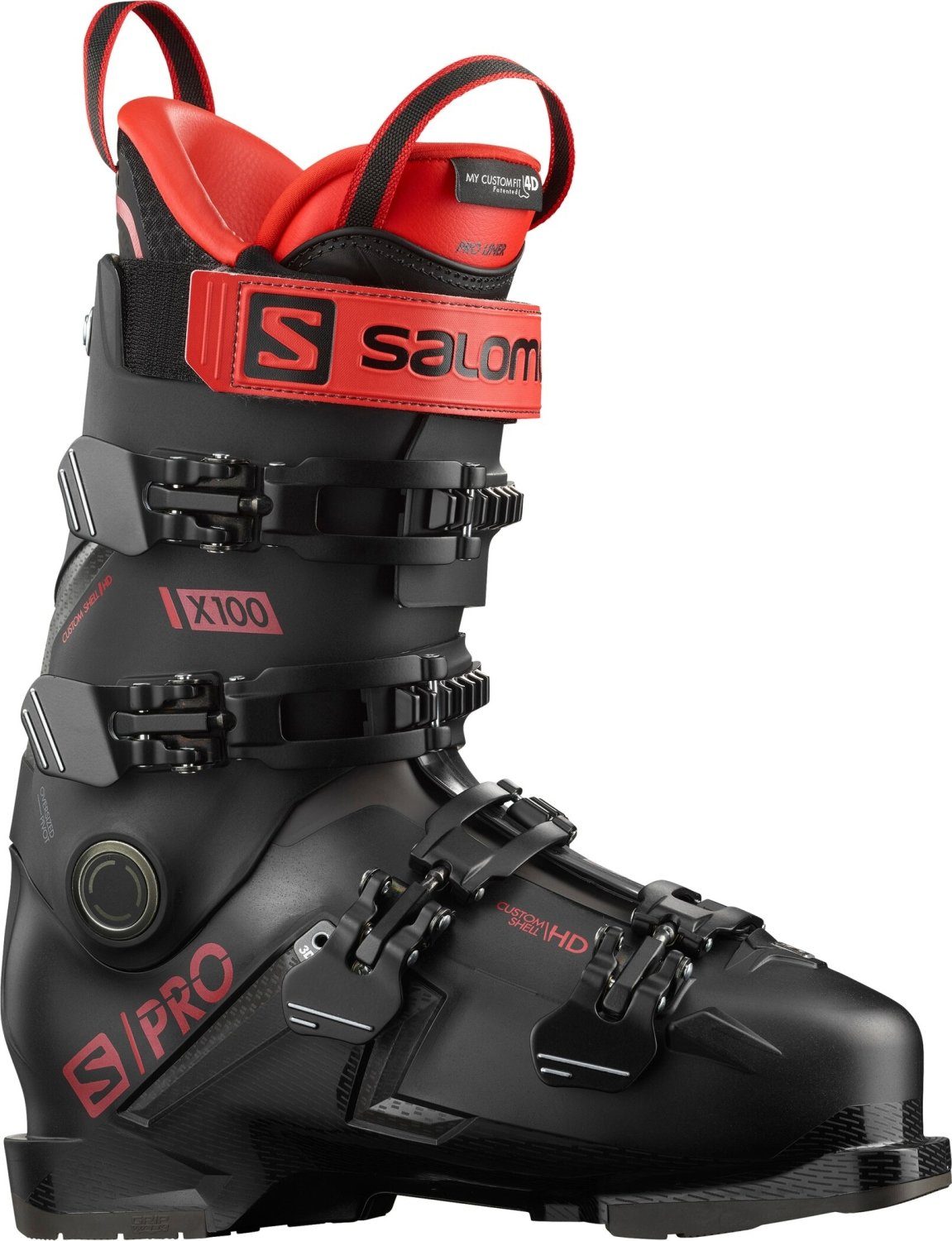 Salomon ALP. BOOTS S/PRO X100 GW Bk/Red Met BLACK/RED METAL/BELLUGA Skischuh