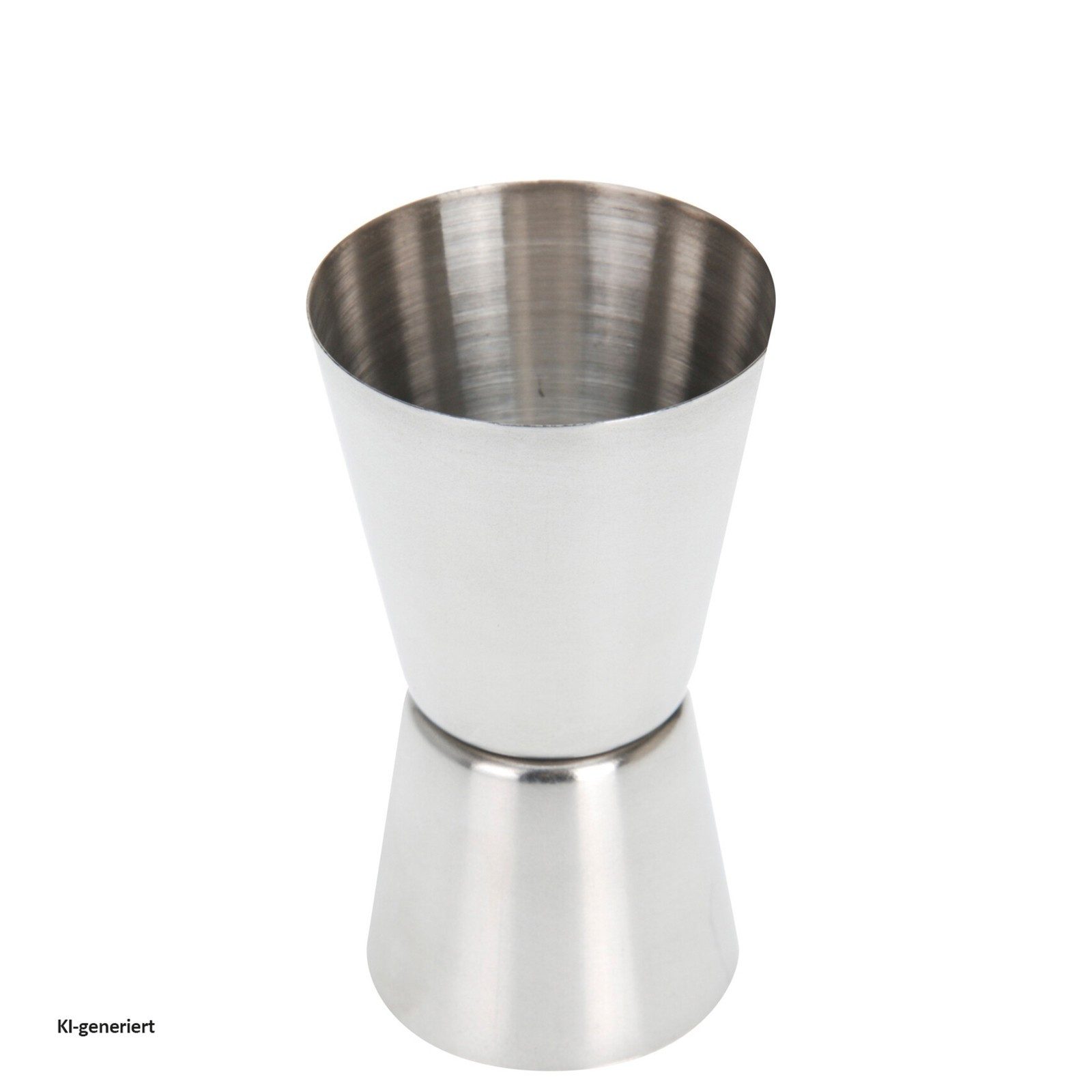 Neuetischkultur Messbecher Cocktailmessbecher 30 ml und 15 ml, Edelstahl, (Stück, 1-St., 1 Messbecher)