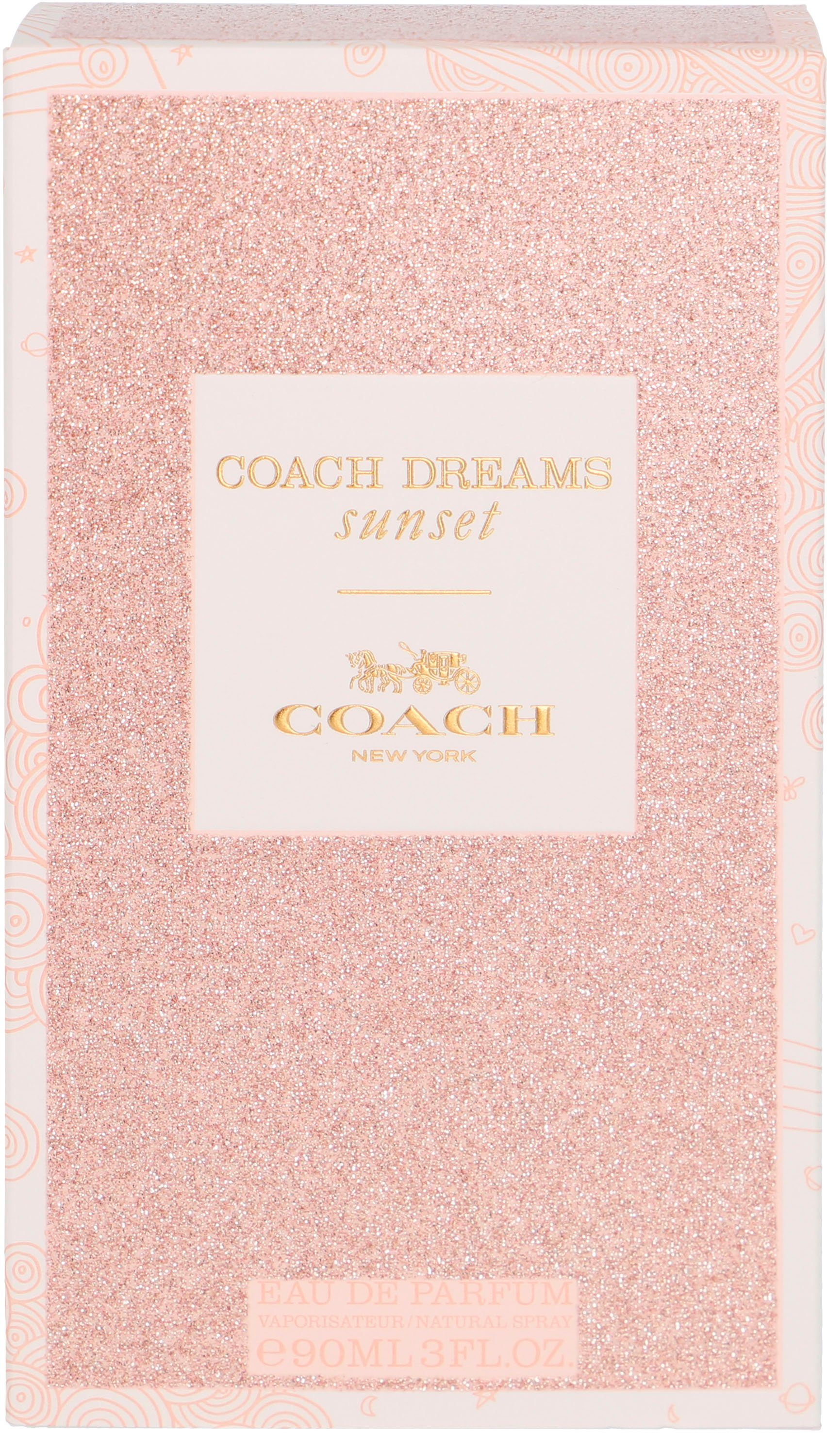 COACH Eau de Parfum Sunset, mit orientalisch blumigen Charakter