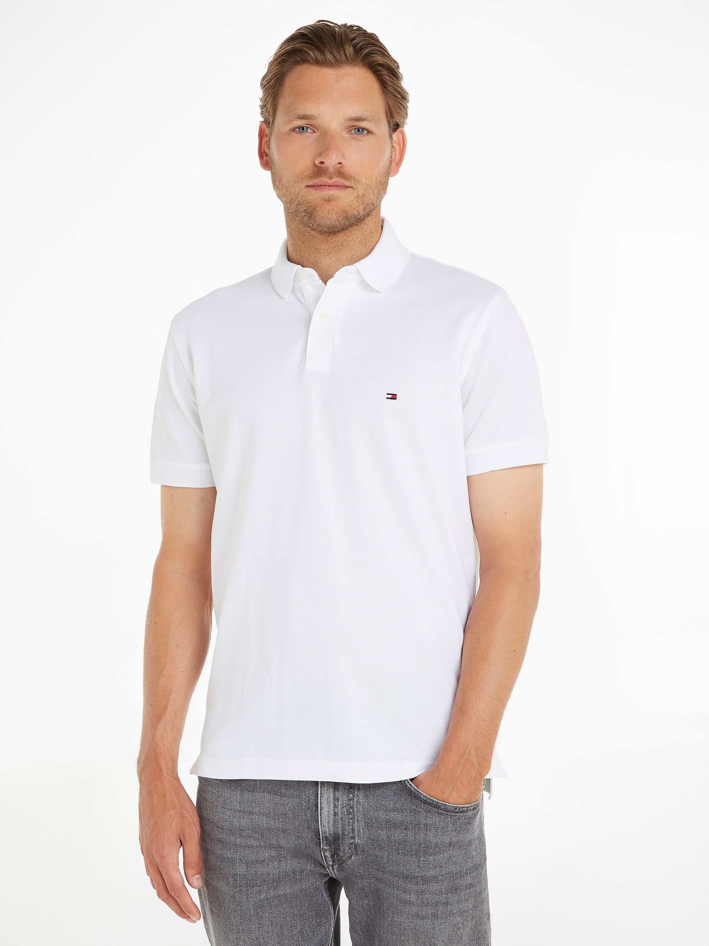 Tommy weiß REGULAR 1985 Poloshirt Hilfiger POLO