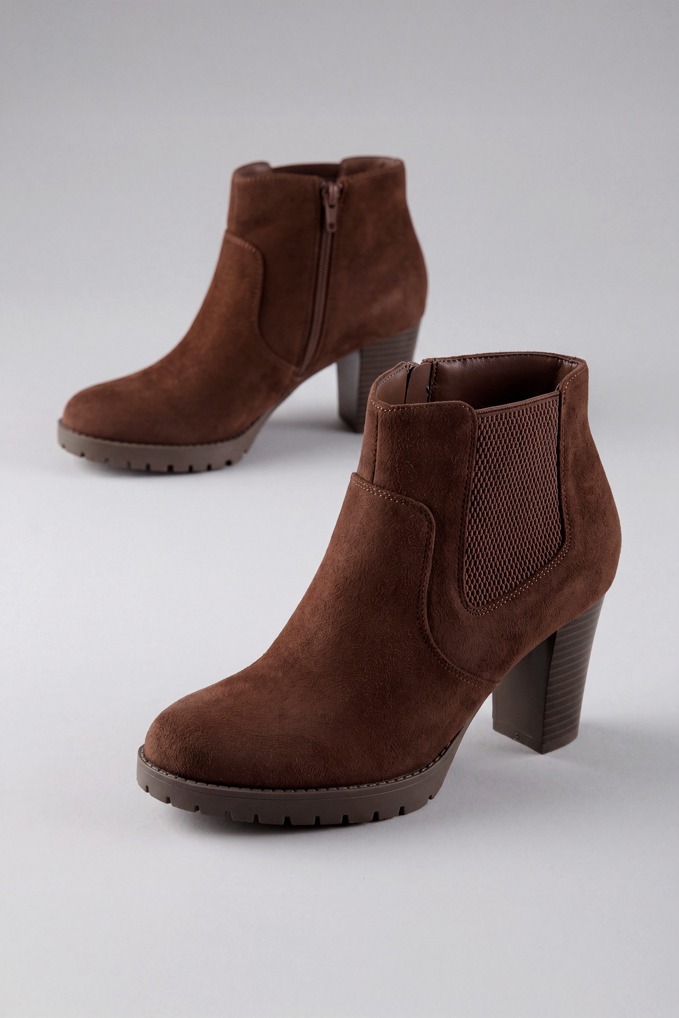 Aniston SHOES Stiefelette Ankleboots mit seitlichem Stretcheinsatz