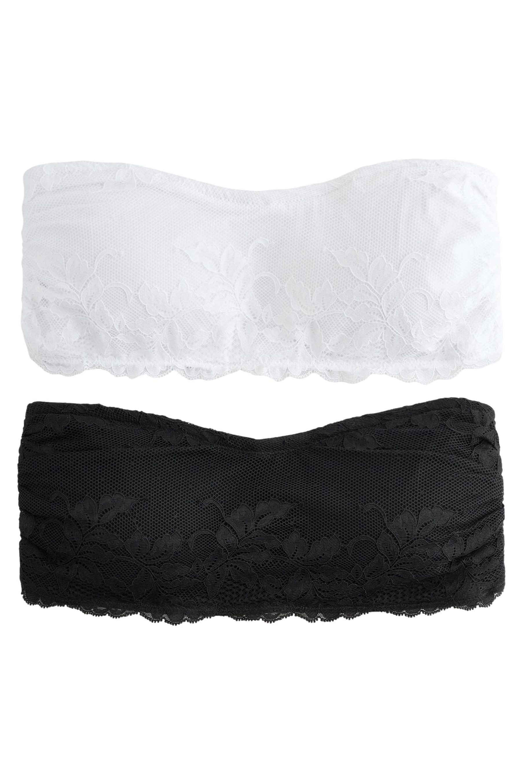 Next Bandeau-BH Ultimate Comfort Bandeau-BHs mit Spitze, 2er-Pack (2-tlg)