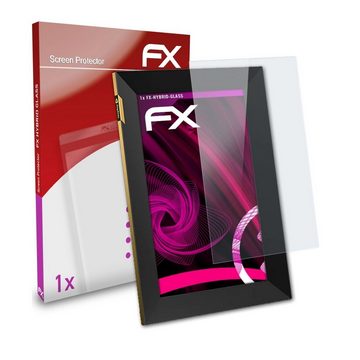atFoliX Schutzfolie Panzerglasfolie für Nixplay Touch 10 10.1 Inch, Ultradünn und superhart