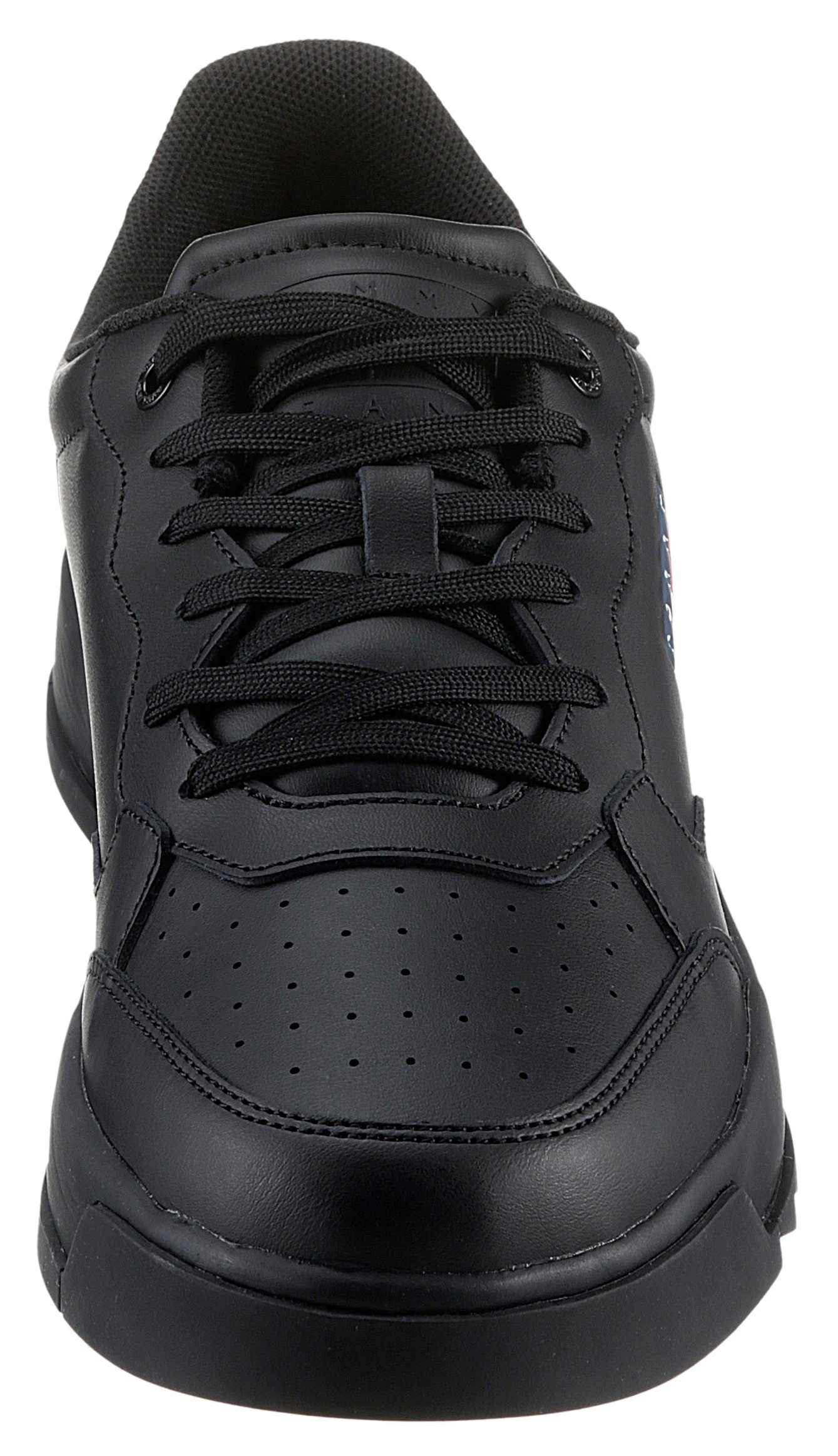 Tommy Jeans TJM RETRO ESS Sneaker mit TOMMY Markenlogo, Freizeitschuh, Halbschuh, Schnürschuh