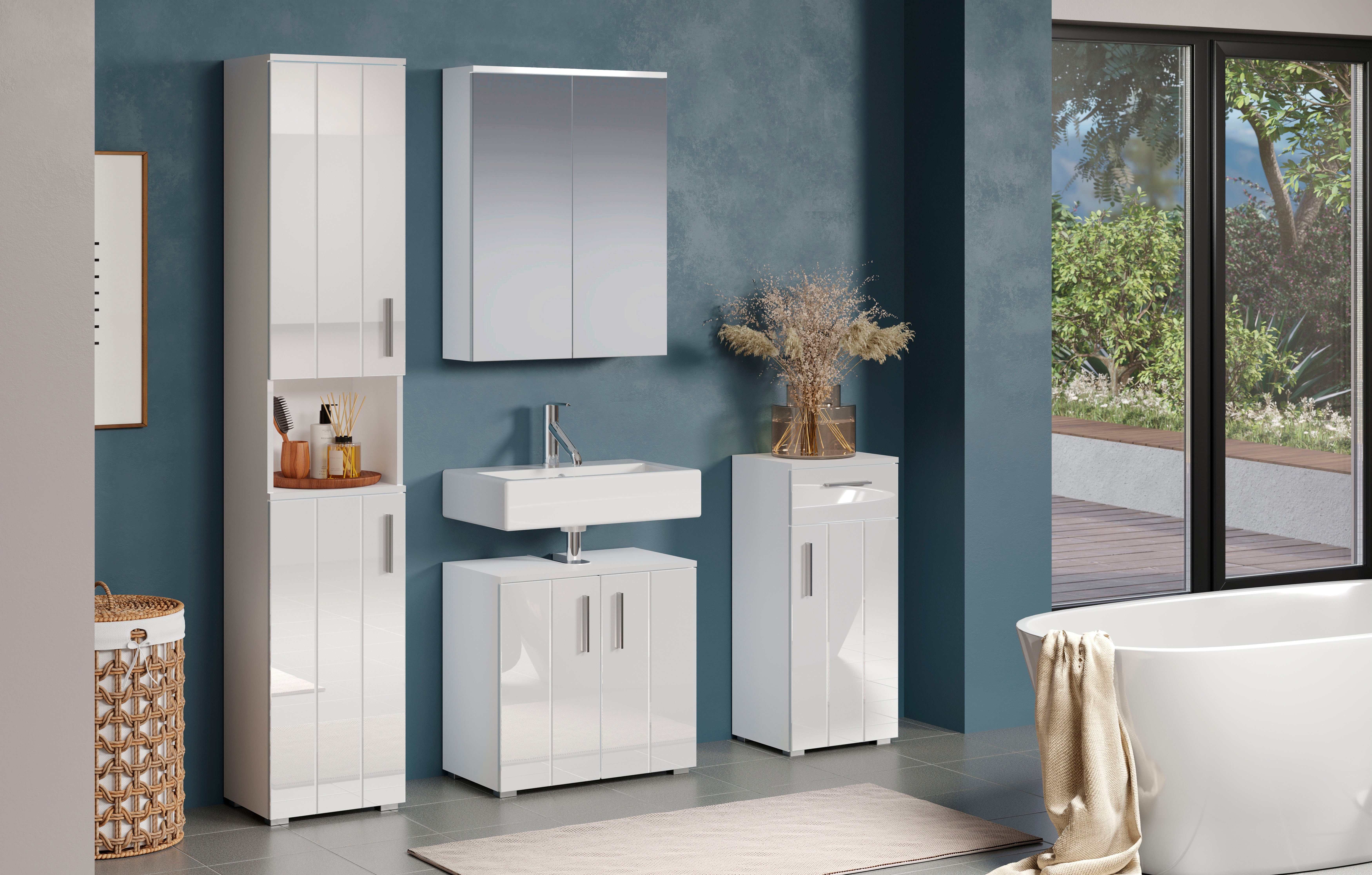 welltime Spiegelschrank Prag (1-St) Spiegelschrank mit günstig online kaufen
