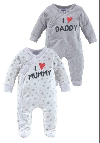 KLITZEKLEIN Пижама »I love Mummy / I love Da...