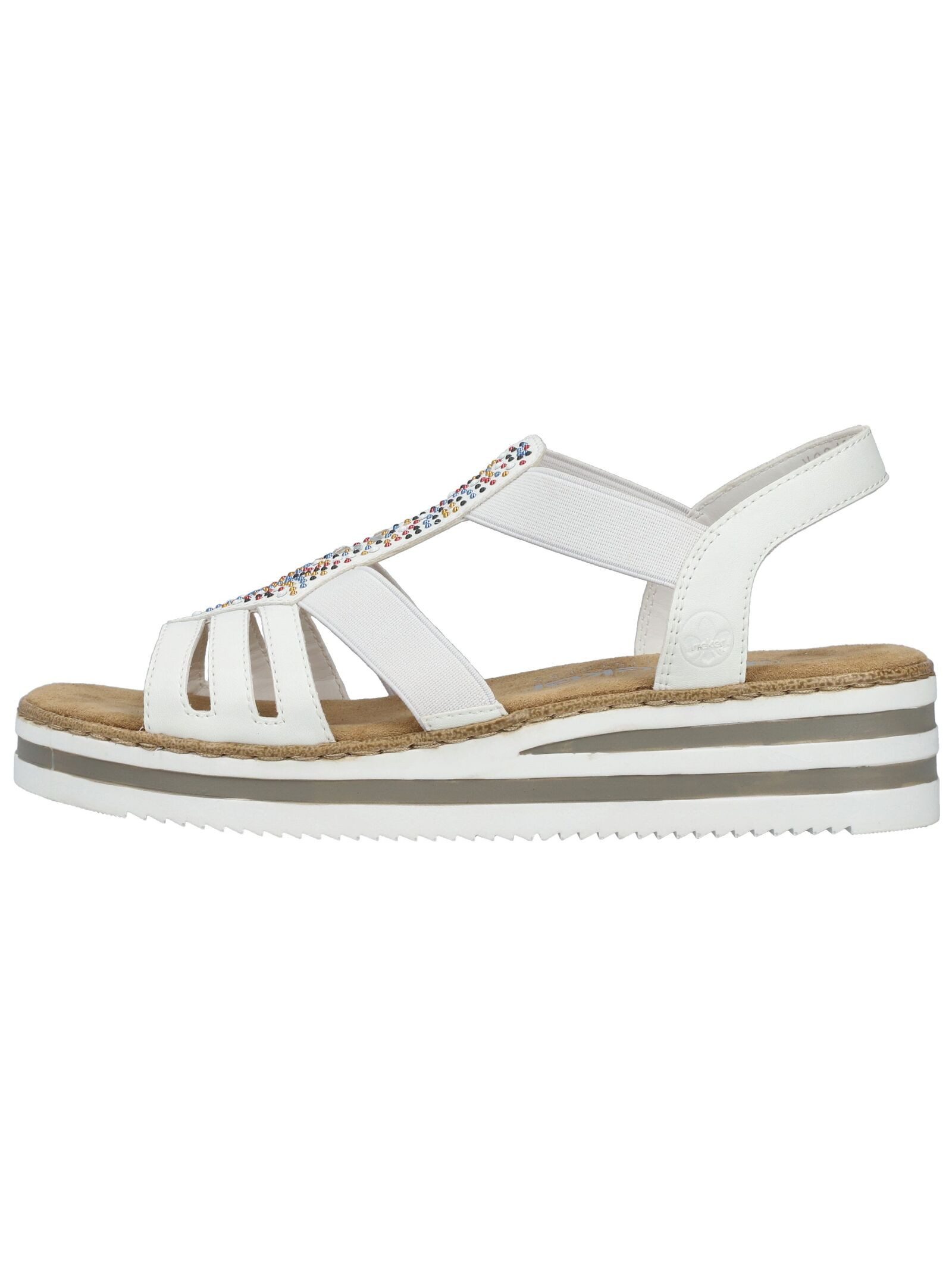 Rieker Rieker Sandalen Lederimitat Keilsandalette günstig online kaufen