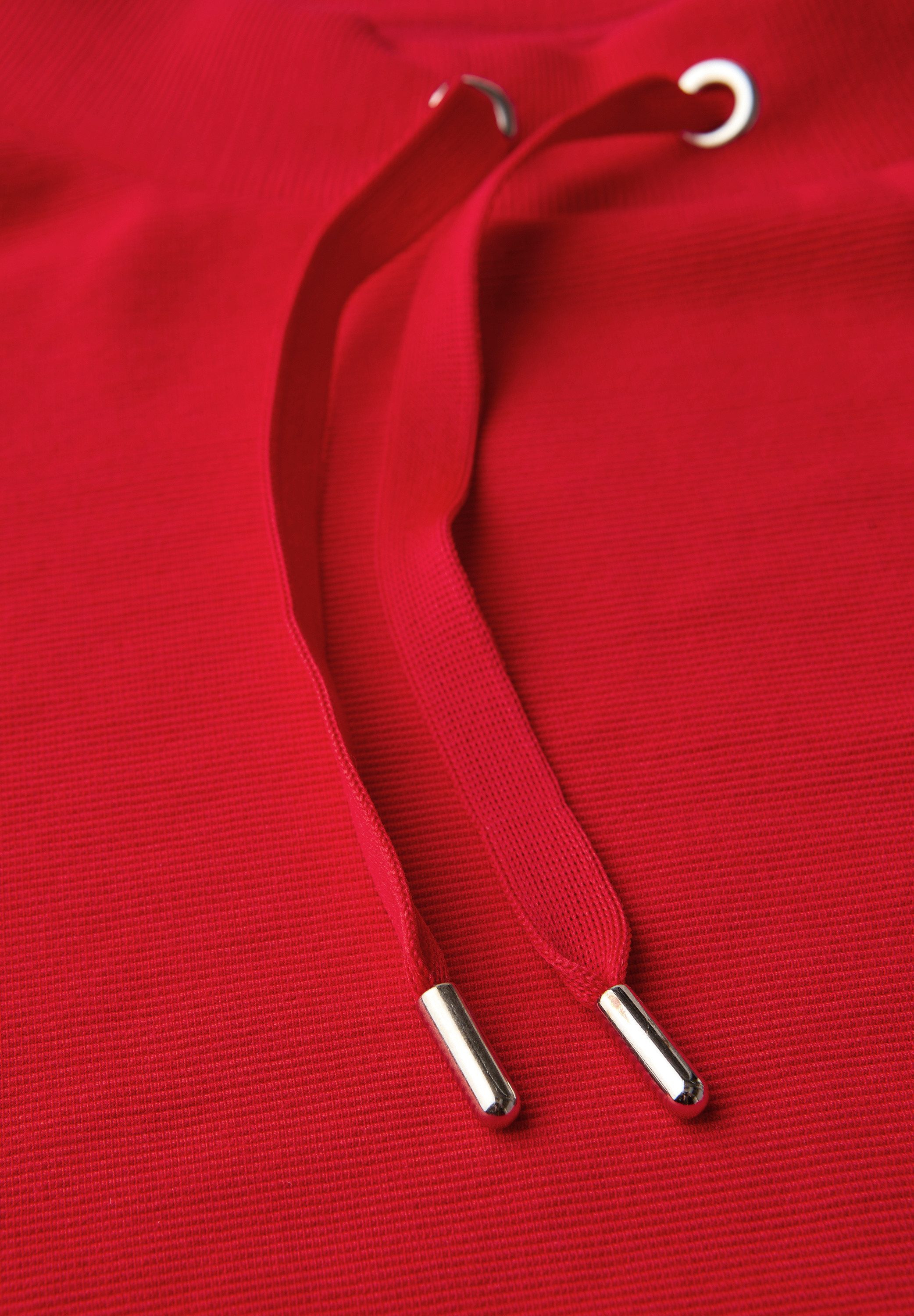 STREET ONE Kapuzensweatshirt Ottoman Shirt mit Tape