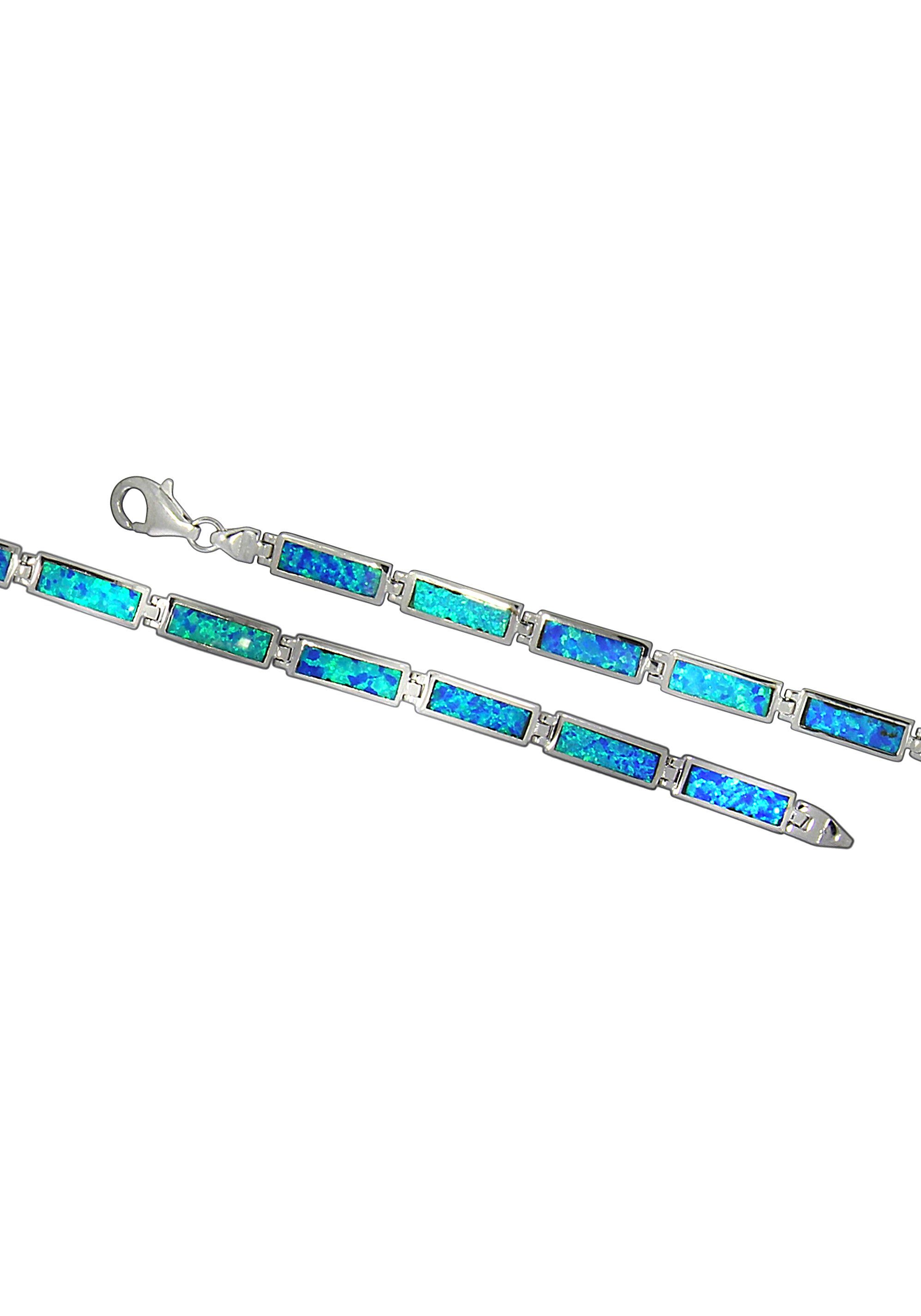 Firetti Armband Schmuck Geschenk Silber 925 Armschmuck Armkette, mit Opal