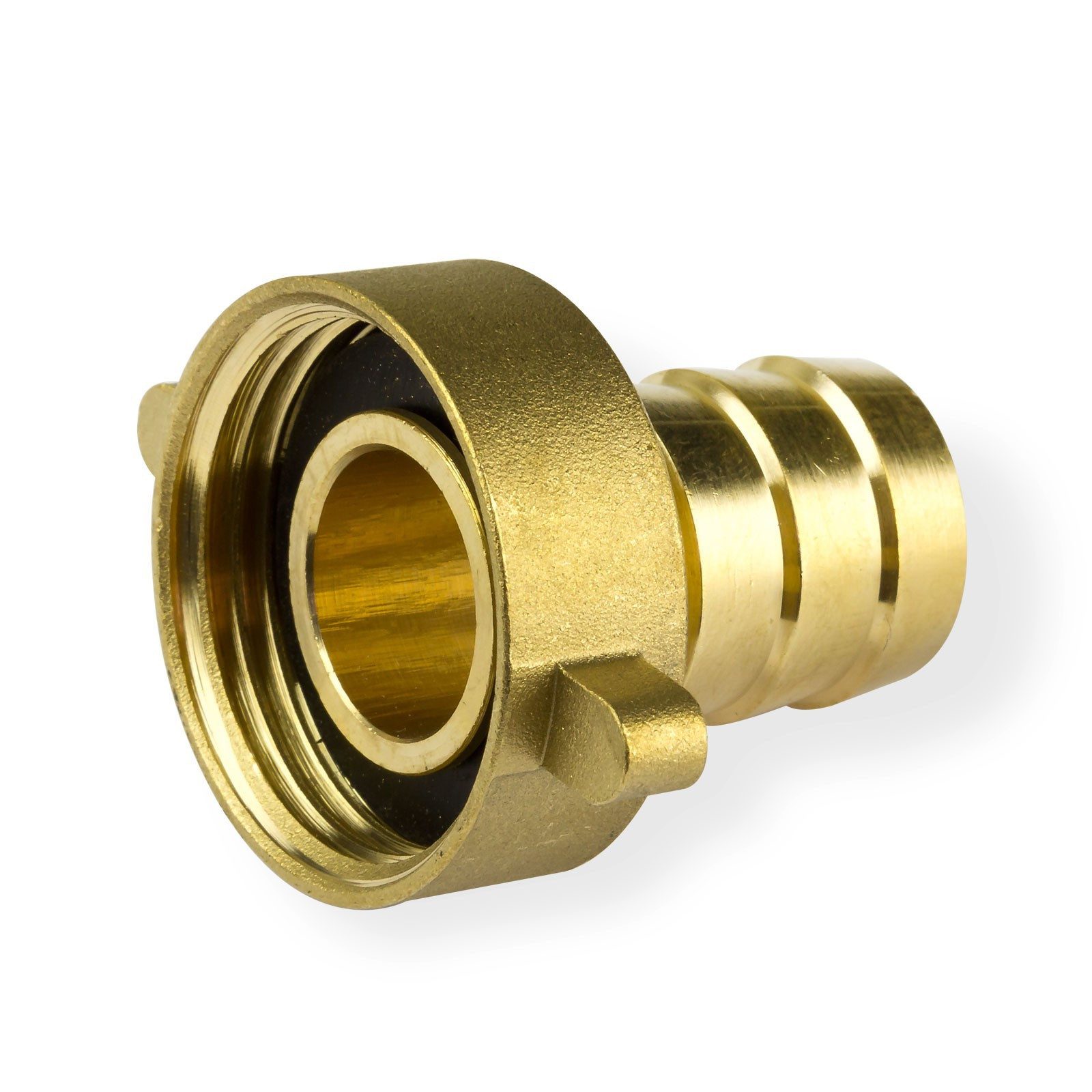 Schlauchadapter Messing Schlauchverschraubung 1"Gewinde & Schlauchgröße 3/4"