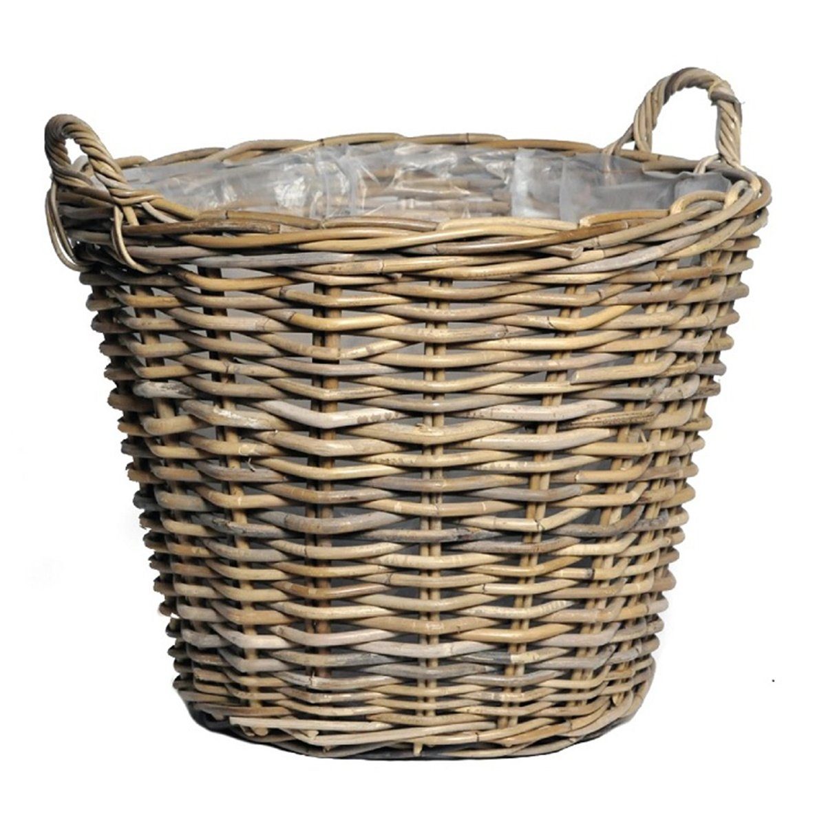 colourliving Pflanzkübel Weidekorb mit Henkel Pflanzkorb Weide groß Henkelk günstig online kaufen