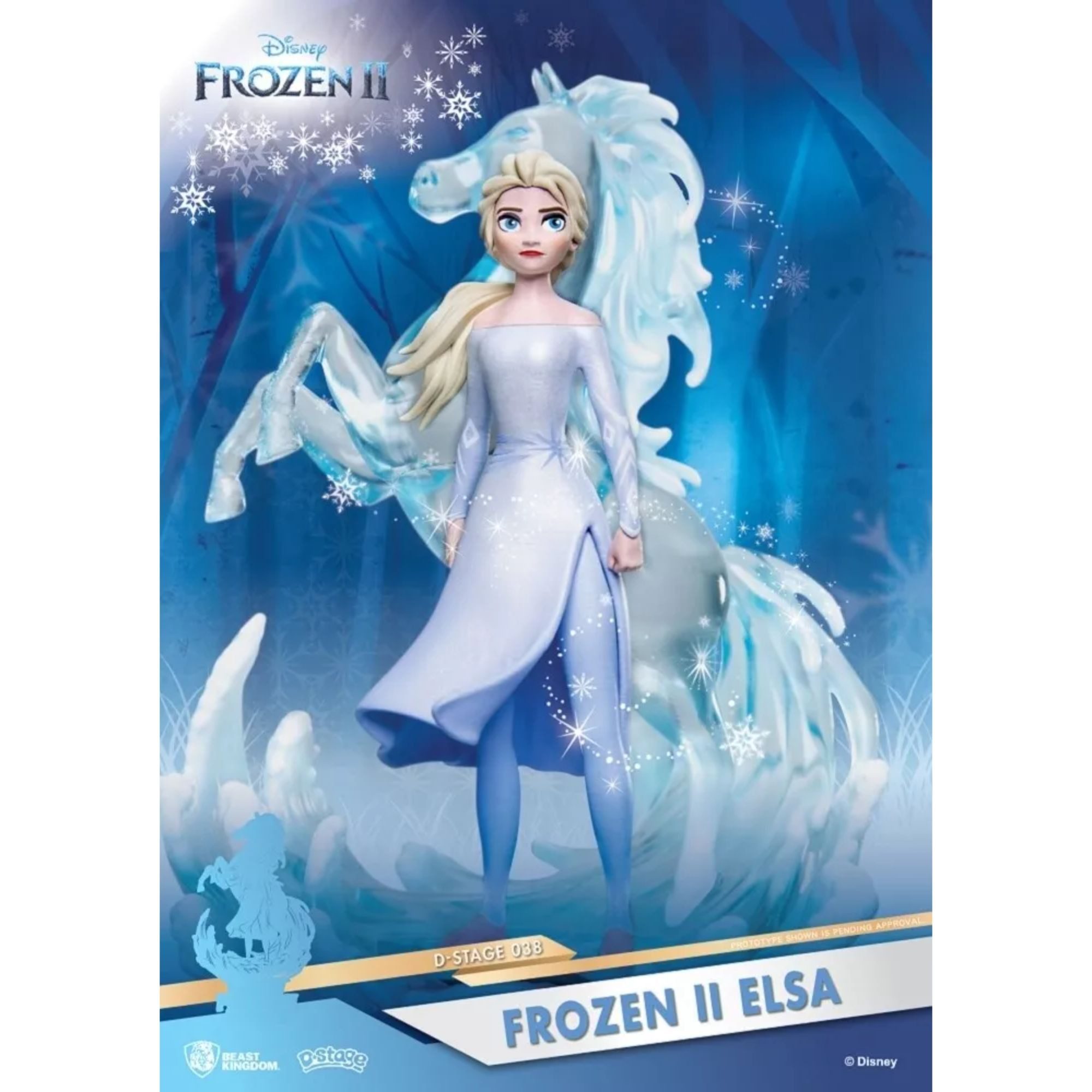 Beast Kingdom Toys Merchandise-Figur Elsa D-Select Diorama - Frozen 2