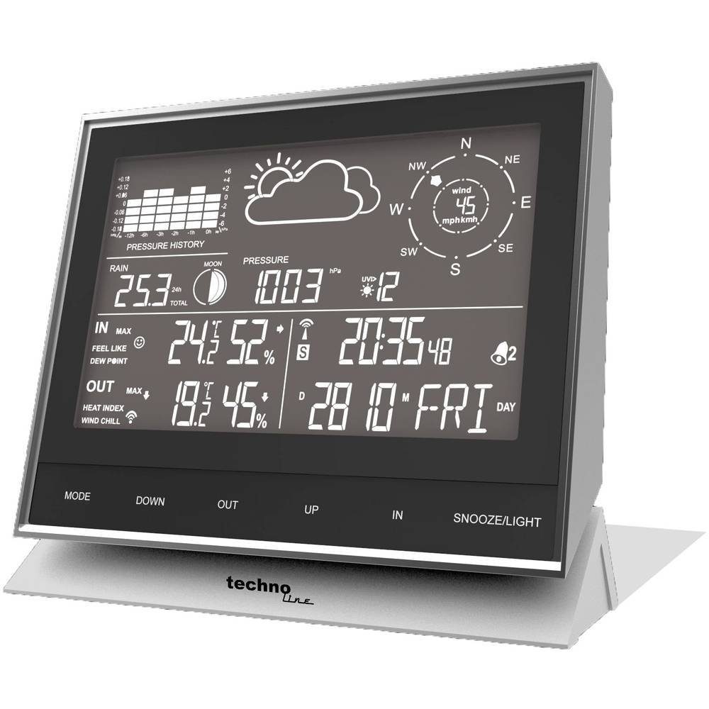 Techno Line Technoline WS 1700 Wettercenter WS1700 Wetterstation