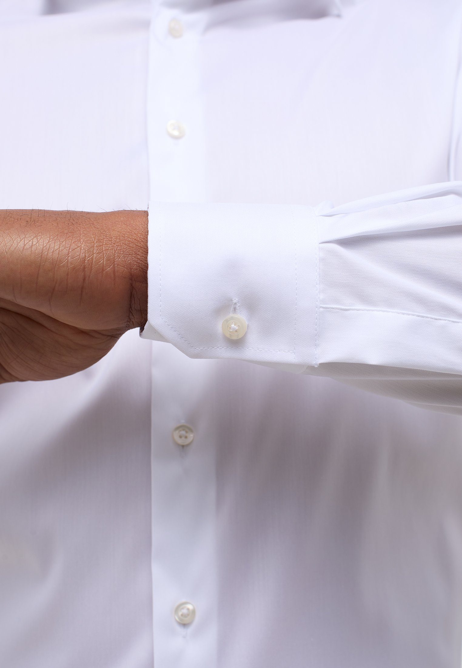 Eterna Langarmhemd MODERN FIT EASY IRON (bügelleicht)