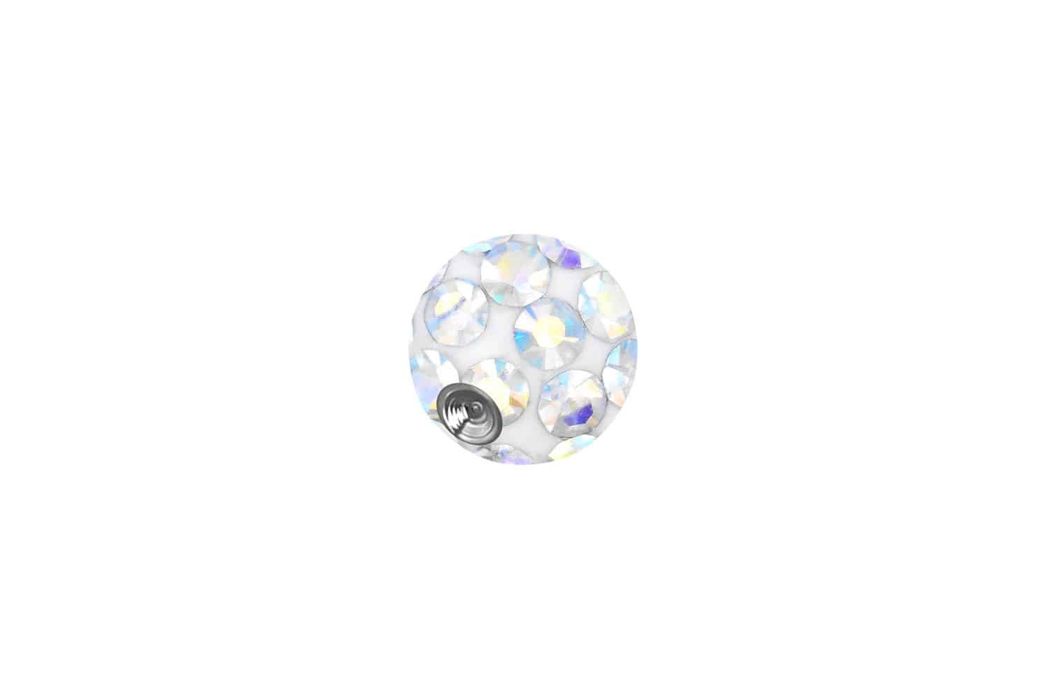 Piercing-Set Chirurgenstahl Klemmkugel EPOXY