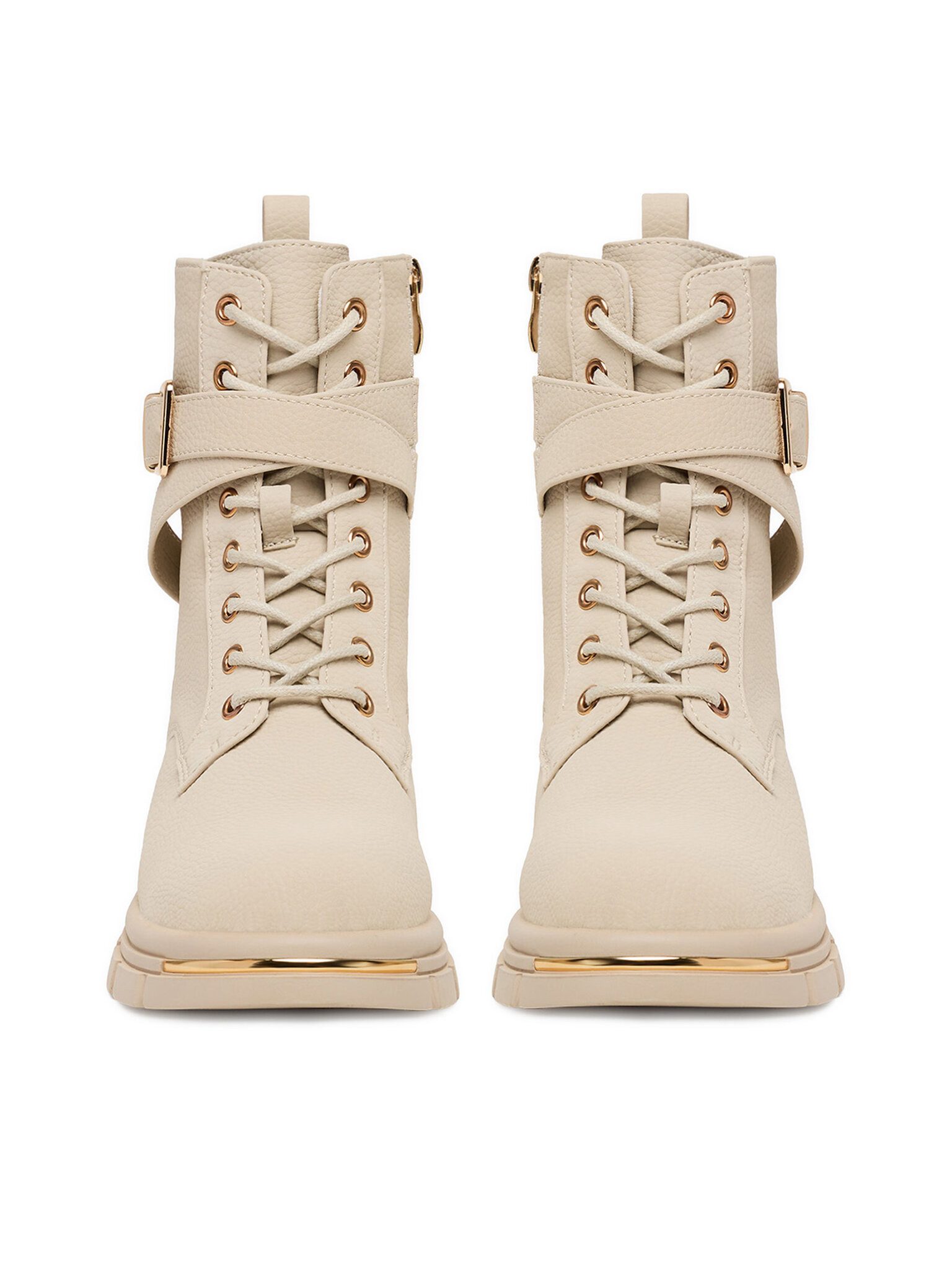 DeeZee Deezee Damenstiefel Écru 60187-1 Stiefel