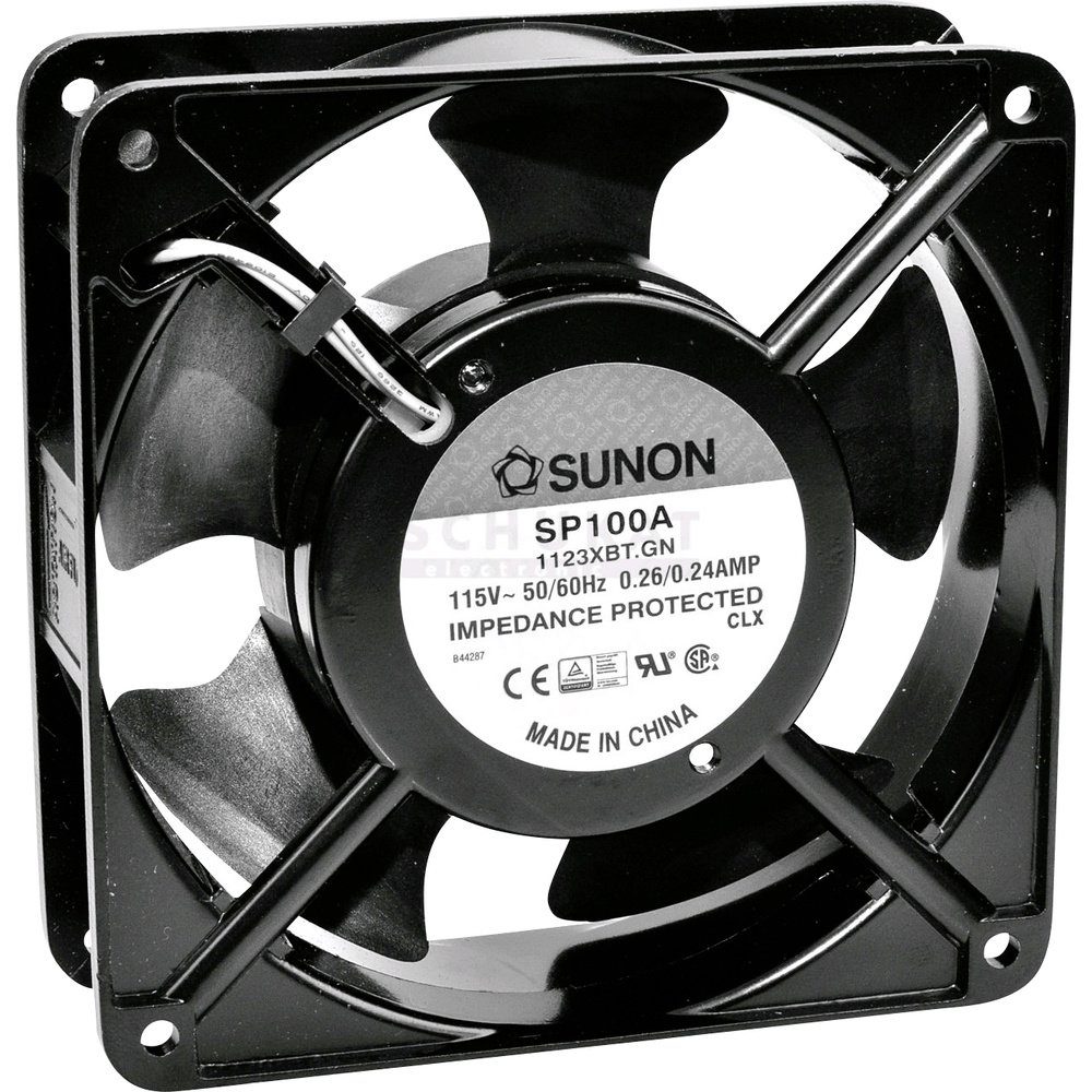 Sunon Gehäuselüfter Sunon DP203A2123LST Axiallüfter 230 V/AC 118.9 m³/h (L x B x H) 120 x