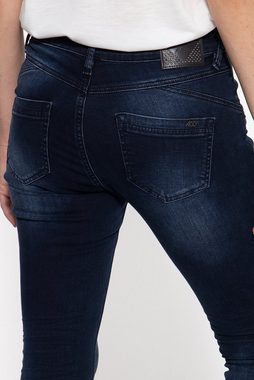 ATT Jeans Slim-fit-Jeans Carron mit Reißverschlüssen an den Beinabschlüssen