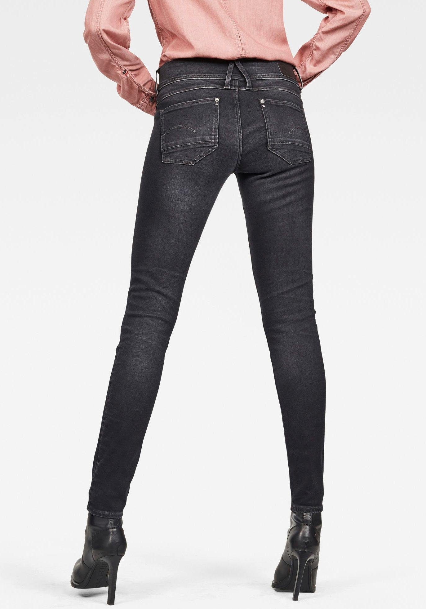 G-Star RAW Skinny-fit-Jeans »Lynn Mid Waist Skinny« mit Elasthan-Anteil  online kaufen | OTTO