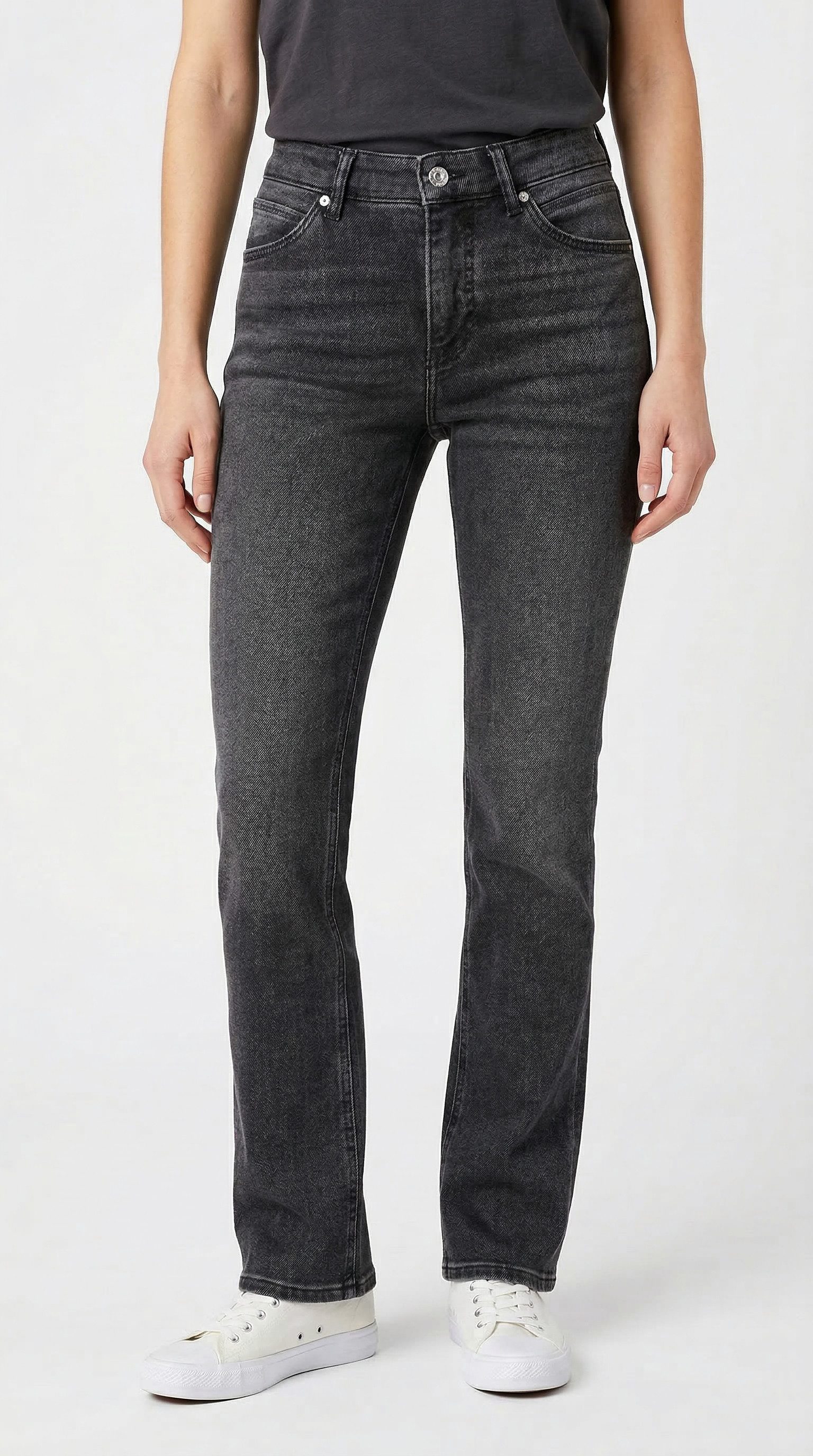 MAC Straight-Jeans MACMELANIE Sportives Naht-Detail am Tascheneingriff