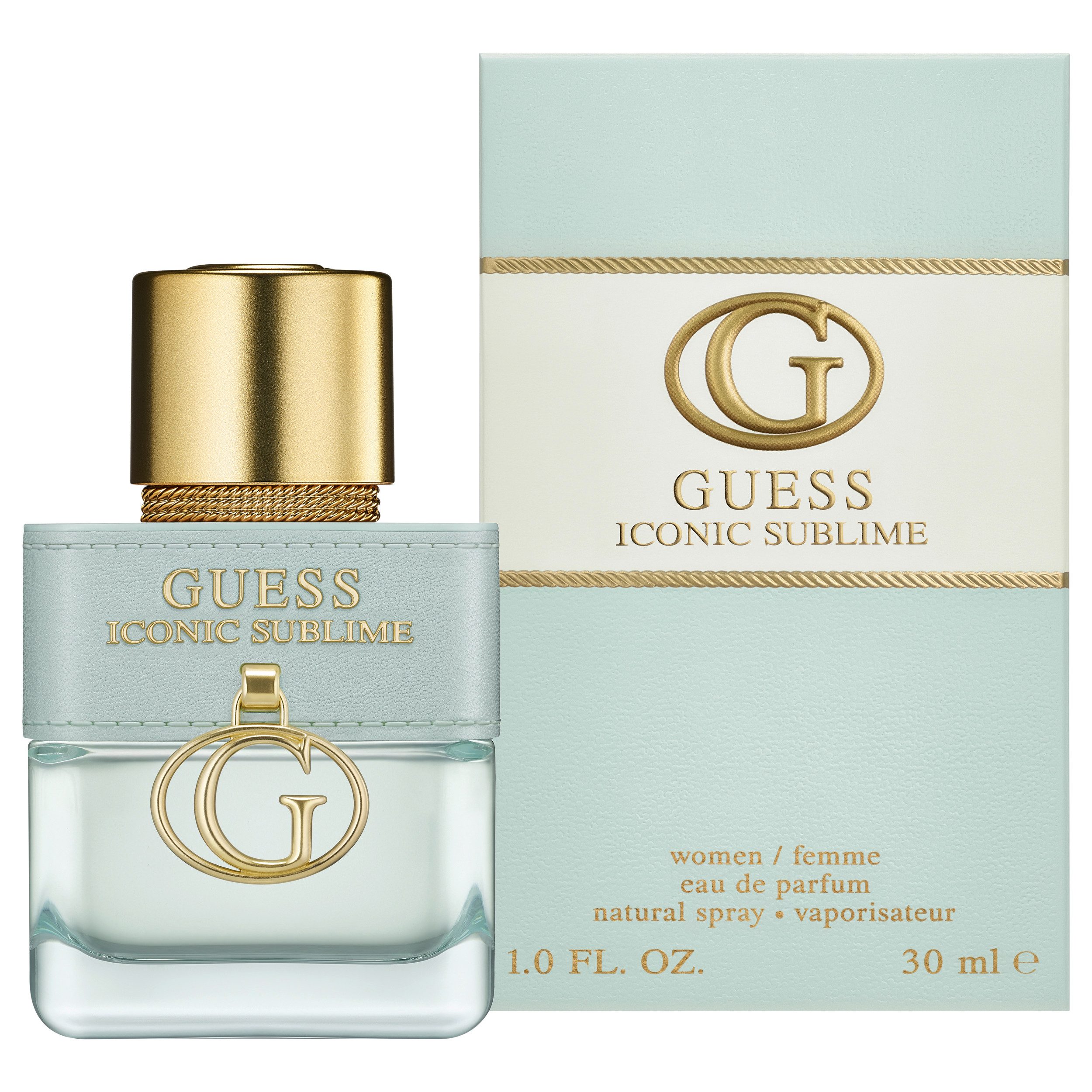 Guess Eau de Parfum ICONIC SUBLIME EDP, amber-floraler Duftcharakter