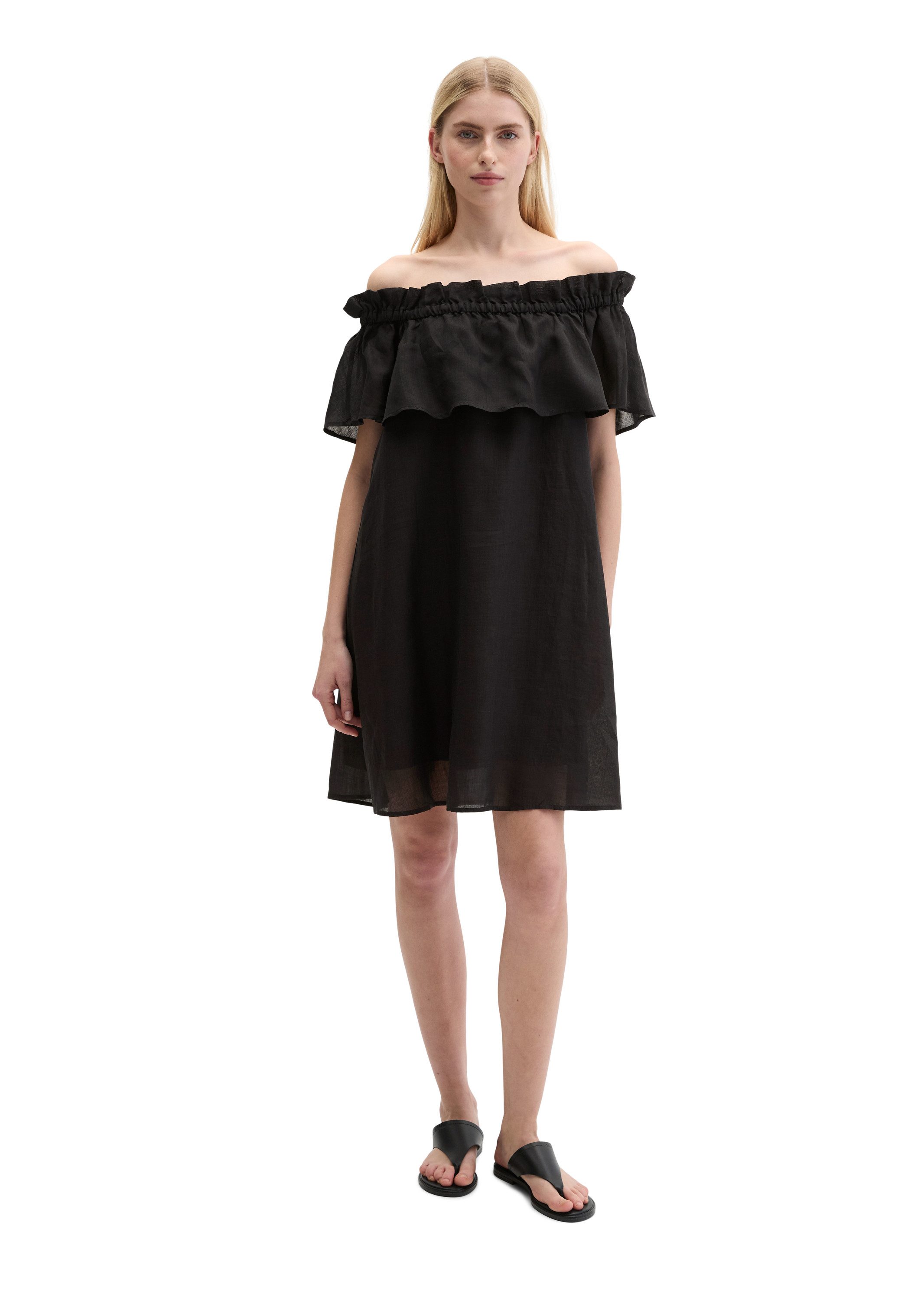 Marc O'Polo Minikleid aus weicher Ramiefaser – Bild 5 von 5