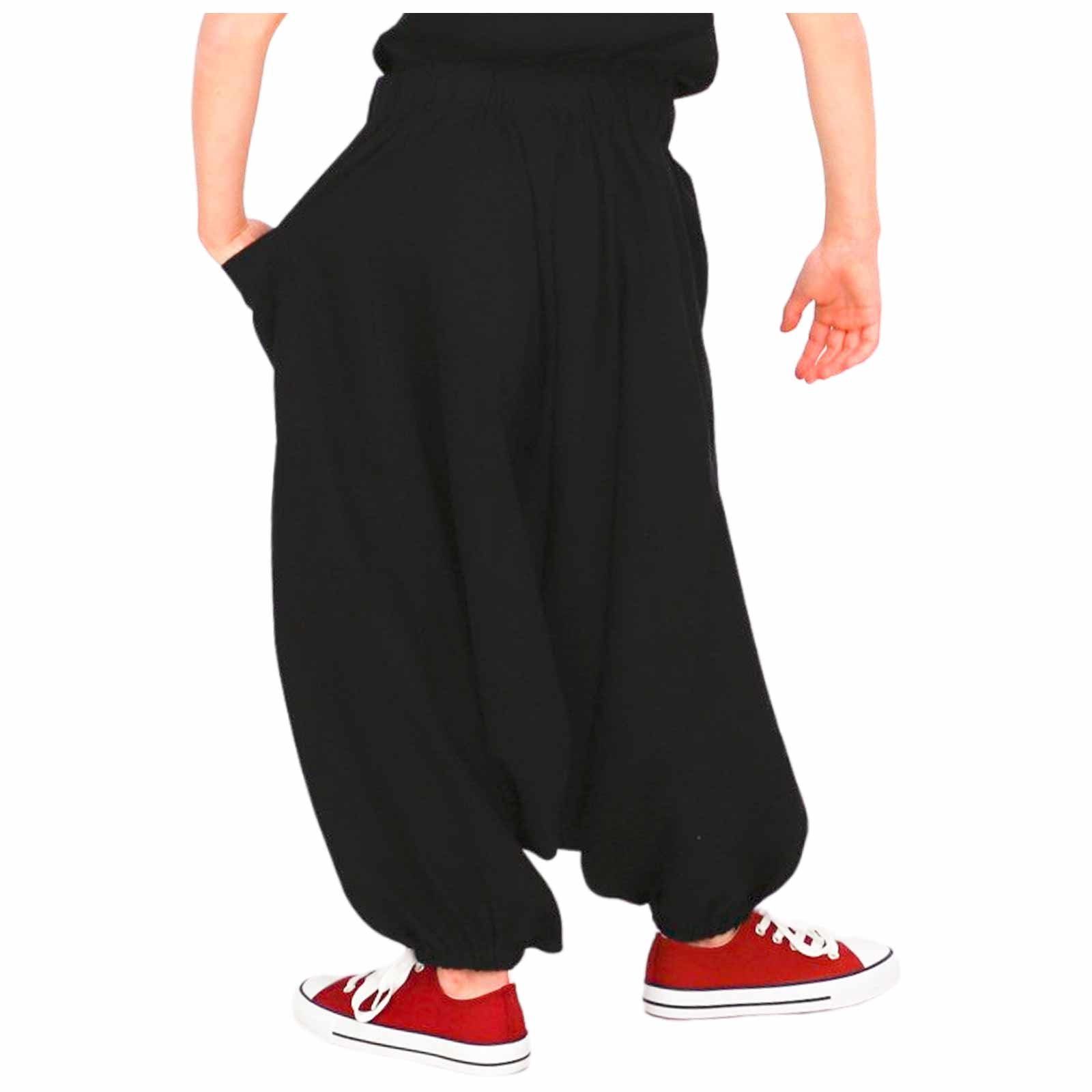 KUNST UND MAGIE Haremshose/Jodhpur-Hose Kinder Haremshose Aladin Hose Hippie Kids Pluderhose Boho Kinderhose