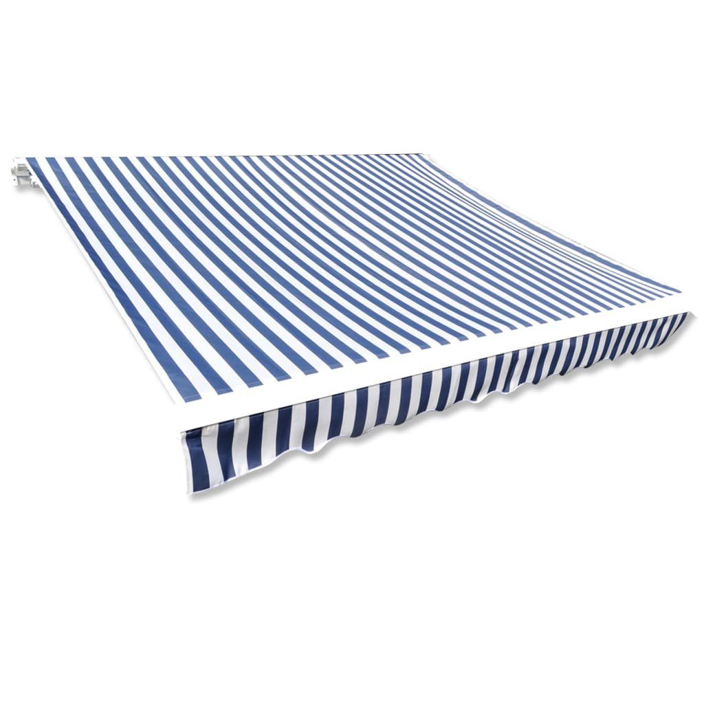 Markise Premium Markisentuch Canvas Wasserabweisend 6x3 m (ohne Rahmen)