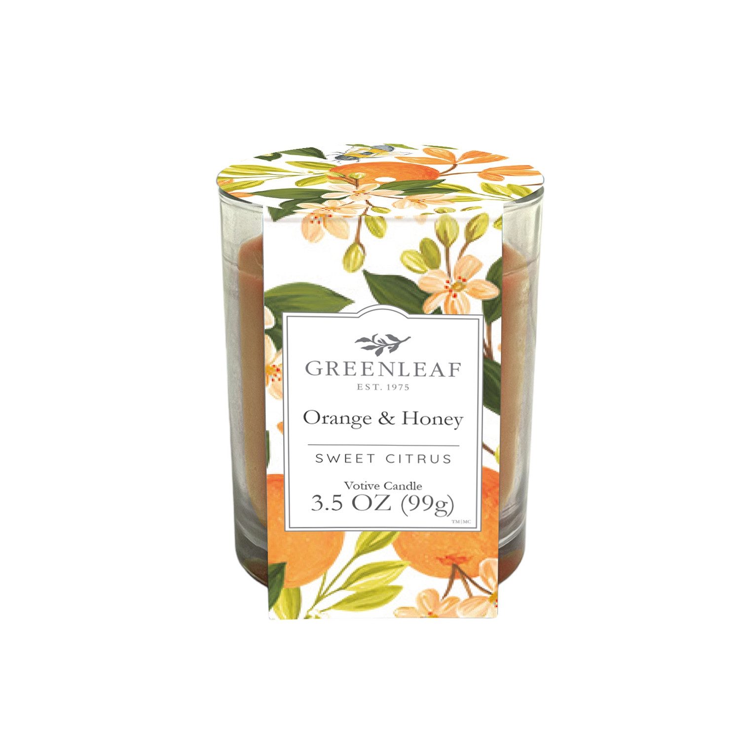 Greenleaf Duftkerze Orange & Honey (1-tlg), günstig online kaufen