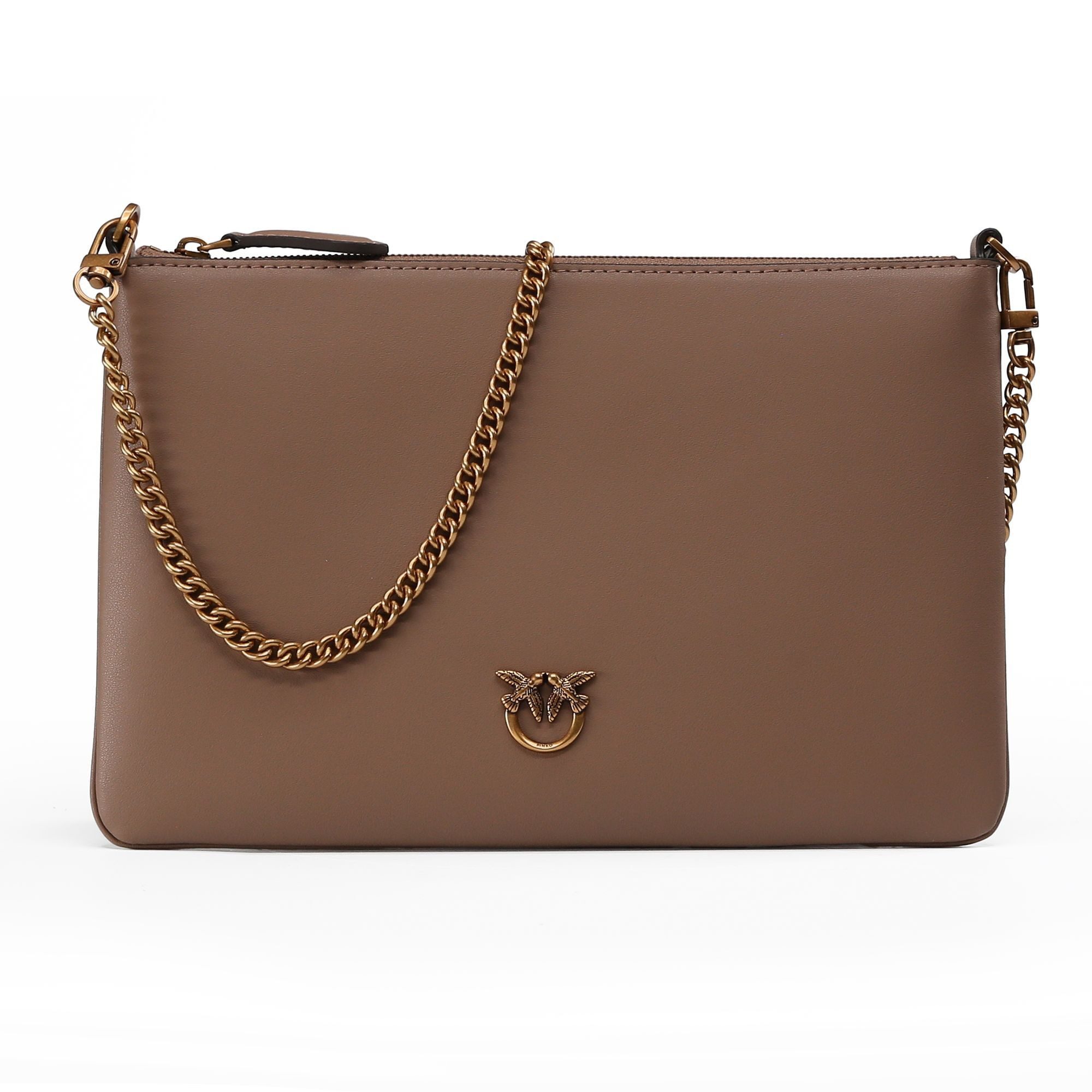 PINKO Clutch Flat, Leder günstig online kaufen