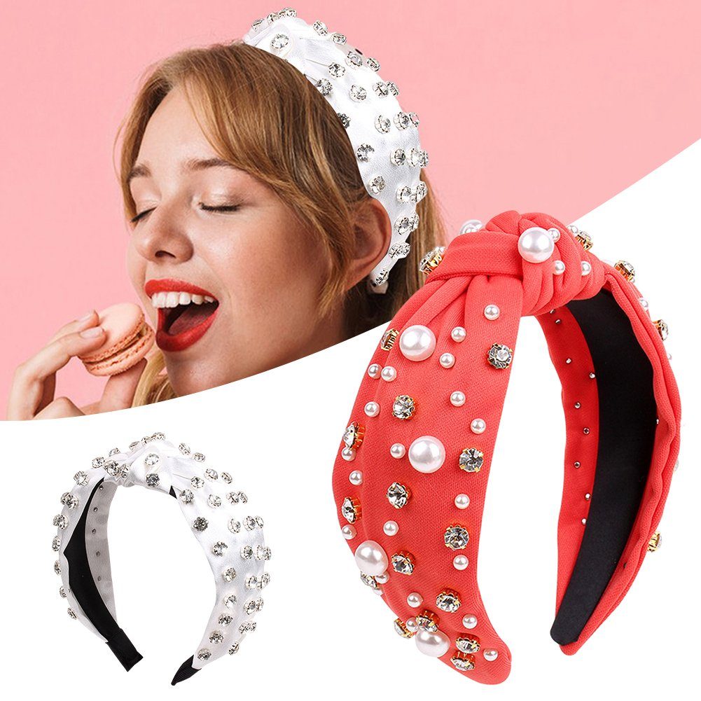 Haarband Ringförmige Süße watermelon Mode Strass Weibliche Blusmart red Modische Haarspange Haarband