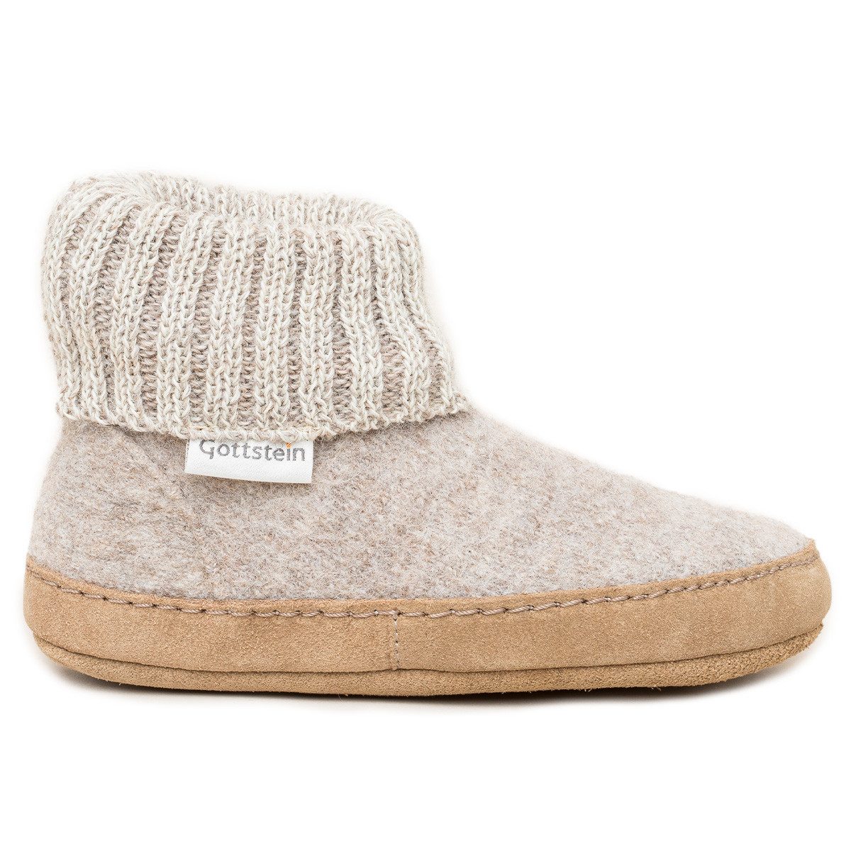 Gottstein Alpine Boot LE Hüttenschuhe (1-tlg) Hüttenschuh - Hausschuh mit optimaler Passform, Flexible Sohle