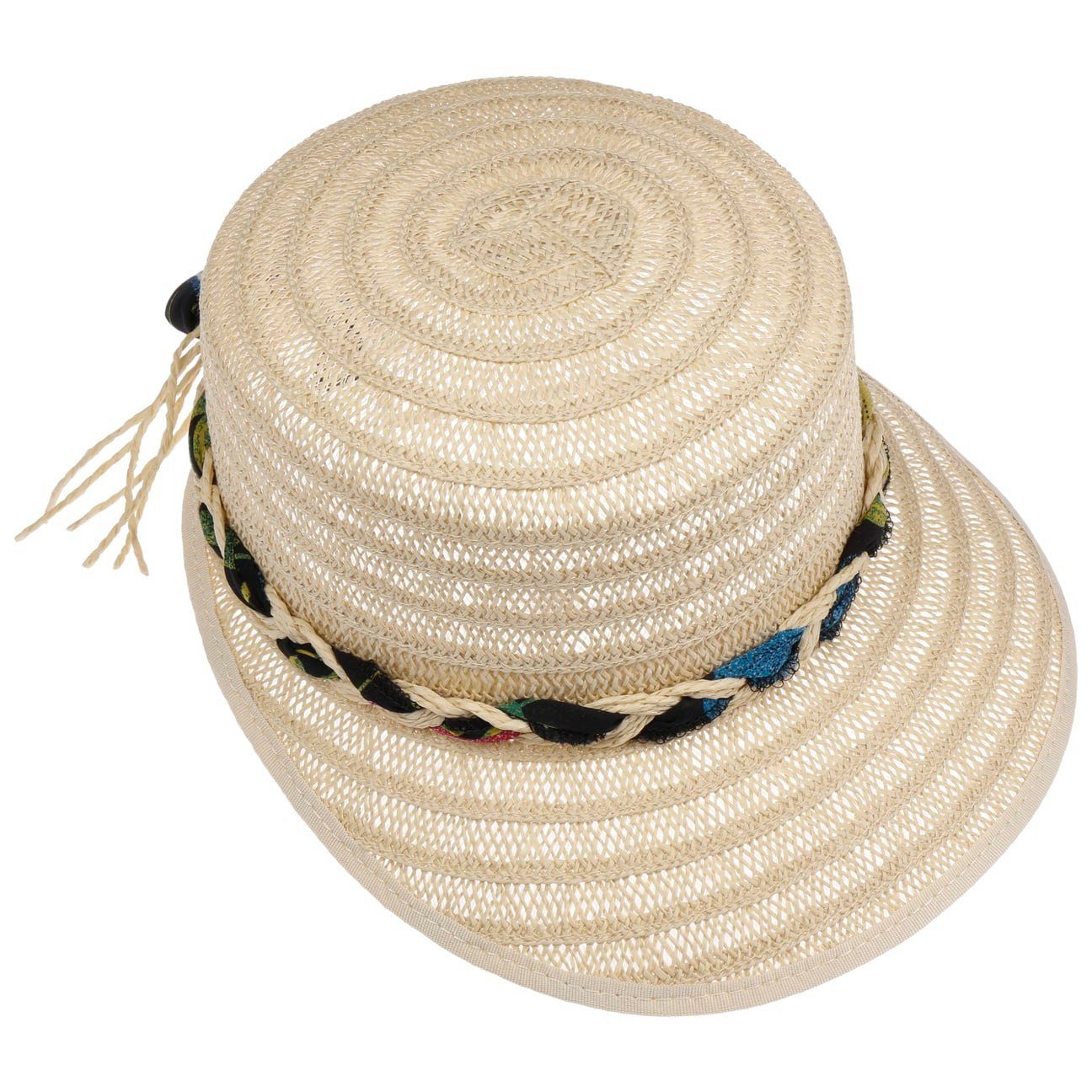 Lipodo Sonnenhut (1-St) Strohcap mit Schirm günstig online kaufen